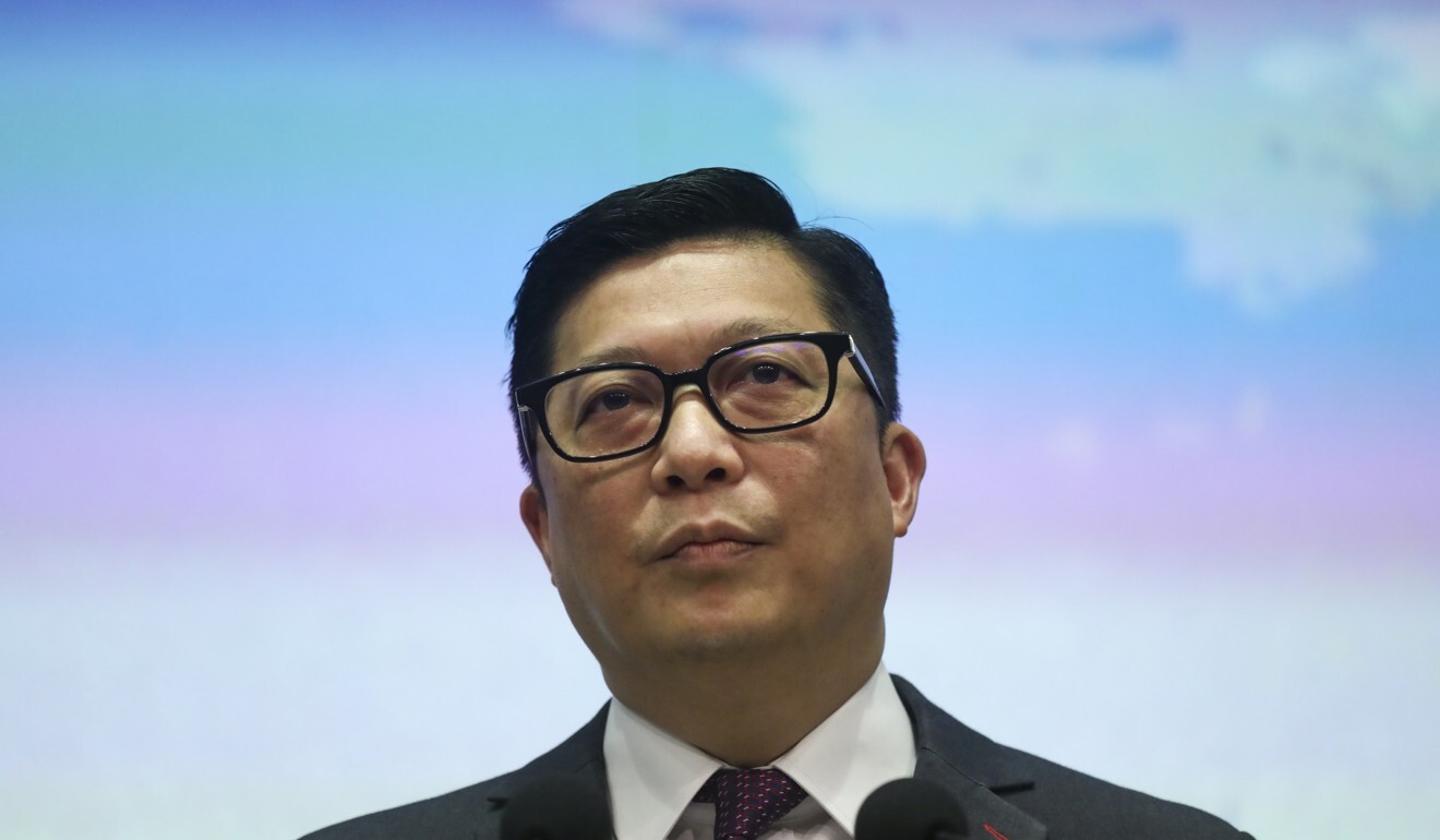 Secretary for Security Chris Tang. Photo: Jonathan Wong