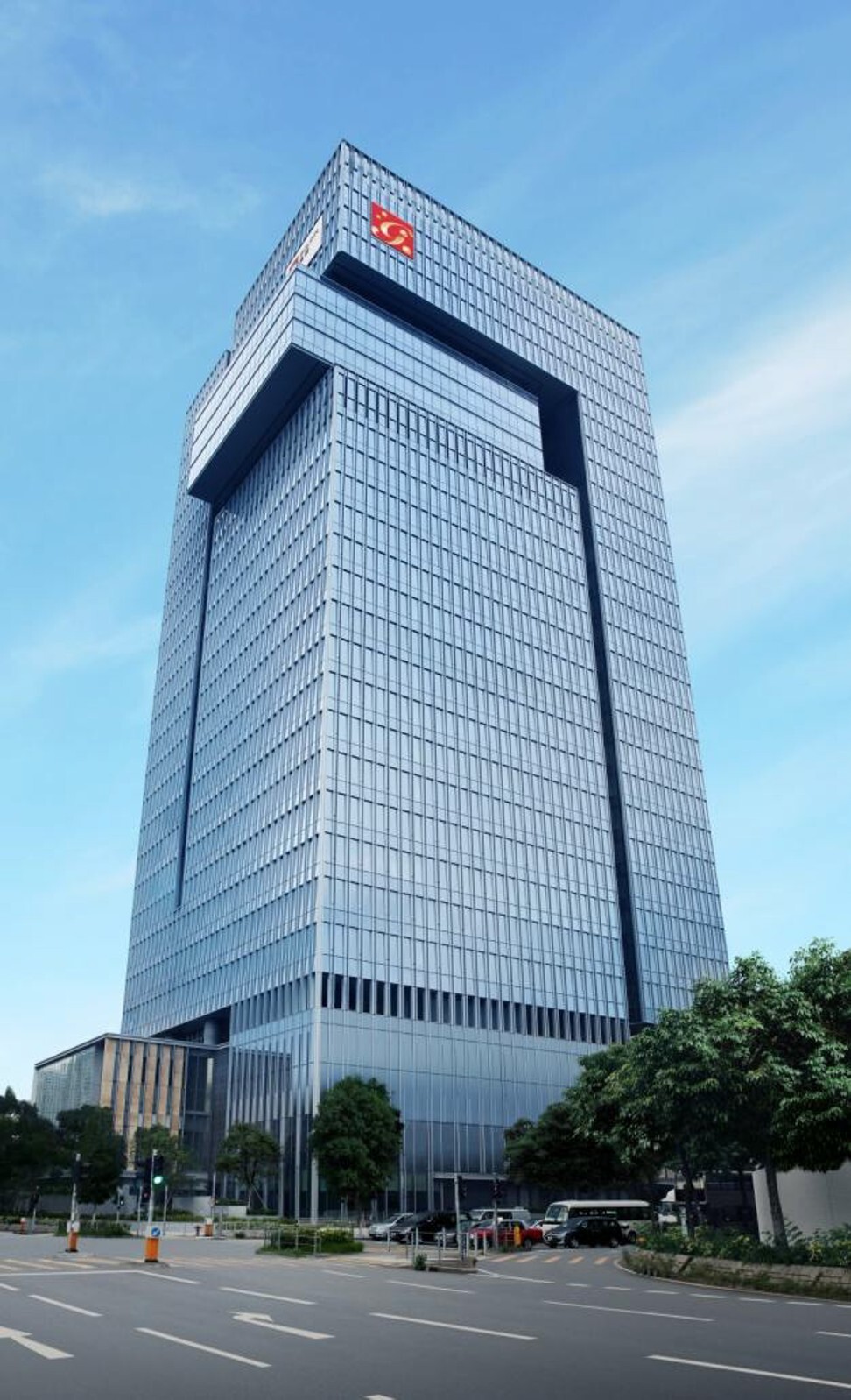A view of the Goldin Financial Global Centre in Kowloon Bay. Photo: Handout