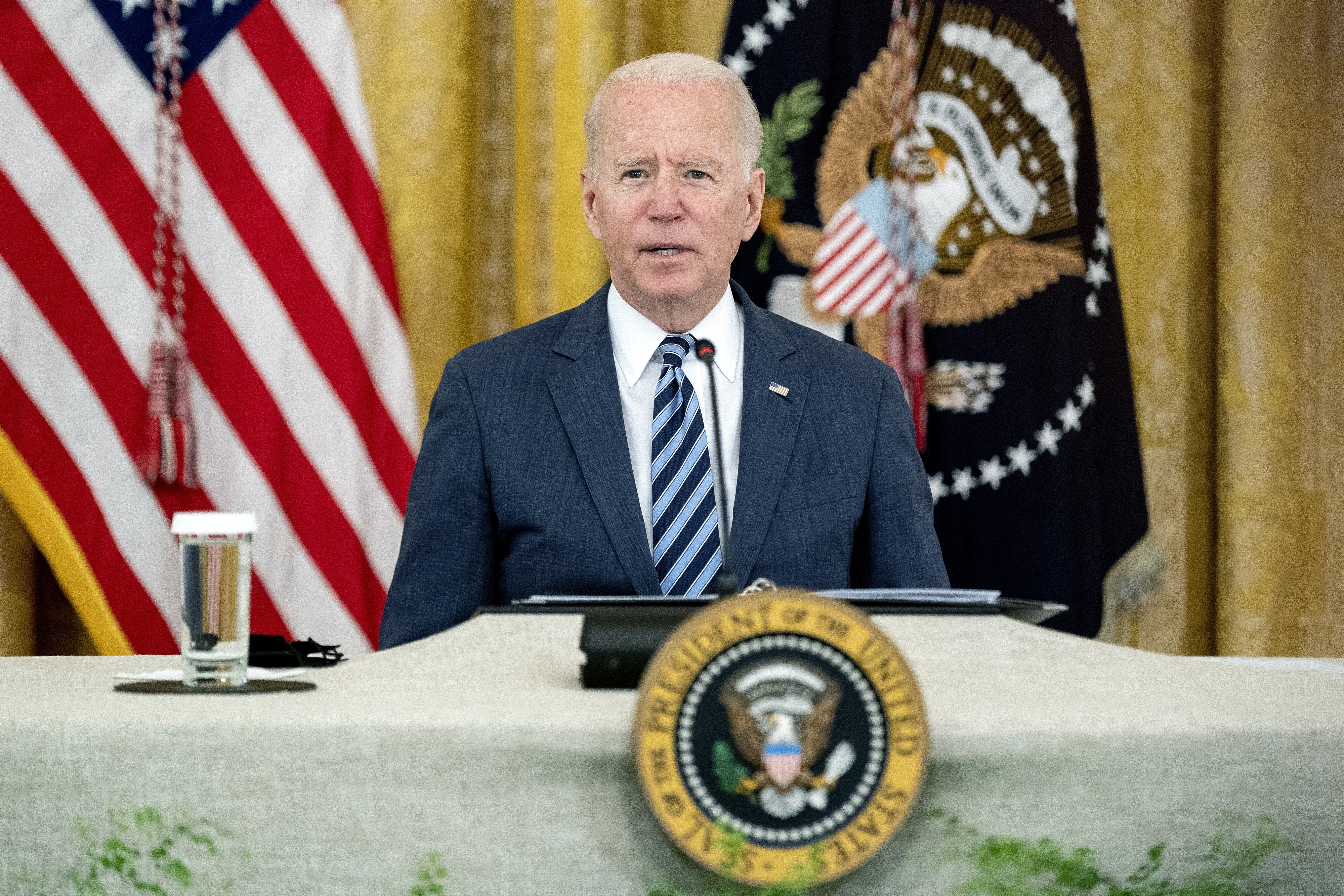 US President Joe Biden has continued the push his predecessor Donald Trump began to increase national security reviews of Chinese acquisitions of American businesses. Photo: EPA-EFE