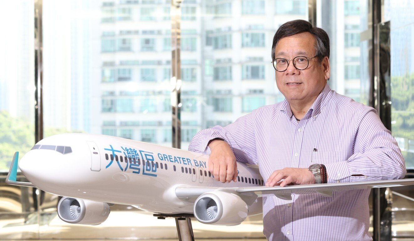Greater Bay Airlines CEO Algernon Yau spoke to the Post about the fledgling airline’s near-term challenges. Photo: May Tse