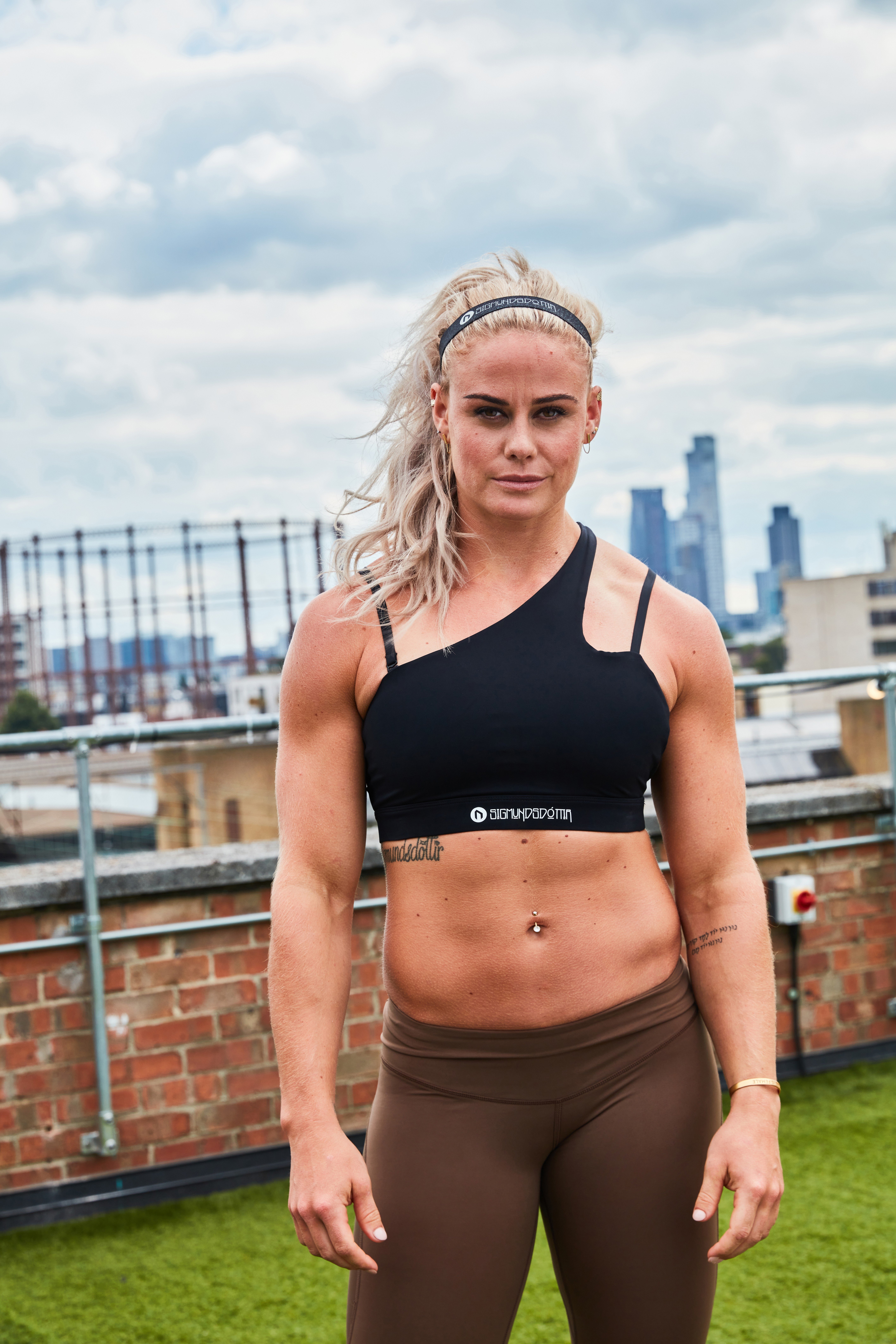 Sara Sigmundsdottir said she has come along way when it comes to accepting her body as strong and beautiful because she does CrossFit, not in spite of it. Photo: WIT Fitness