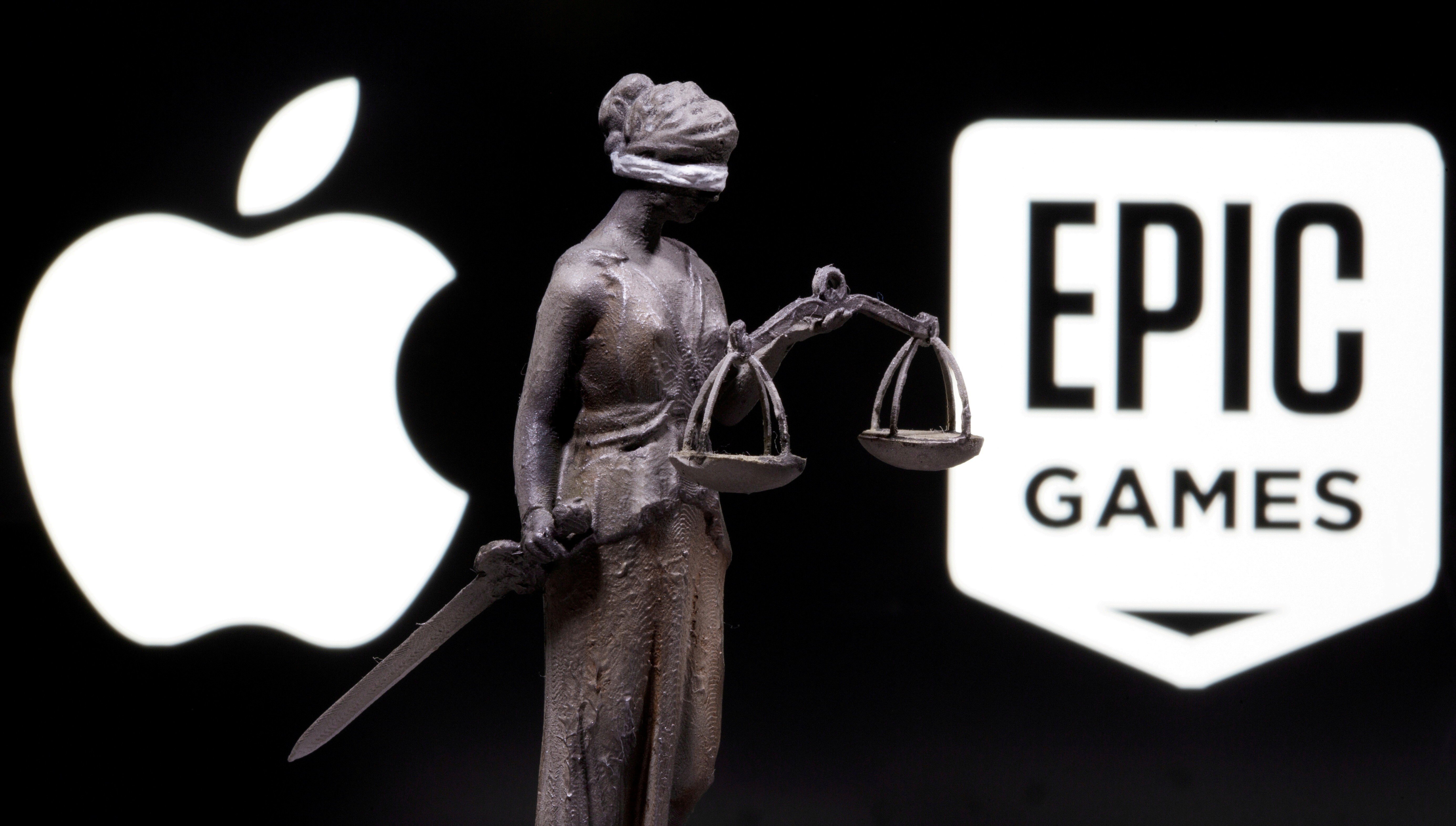 Epic sued Apple in August 2020, after the iPhone-maker removed the Fortnite game from its App Store because the gaming company created a workaround to paying a 30 per cent fee on customers’ in-app purchases. Photo illustration: Reuters