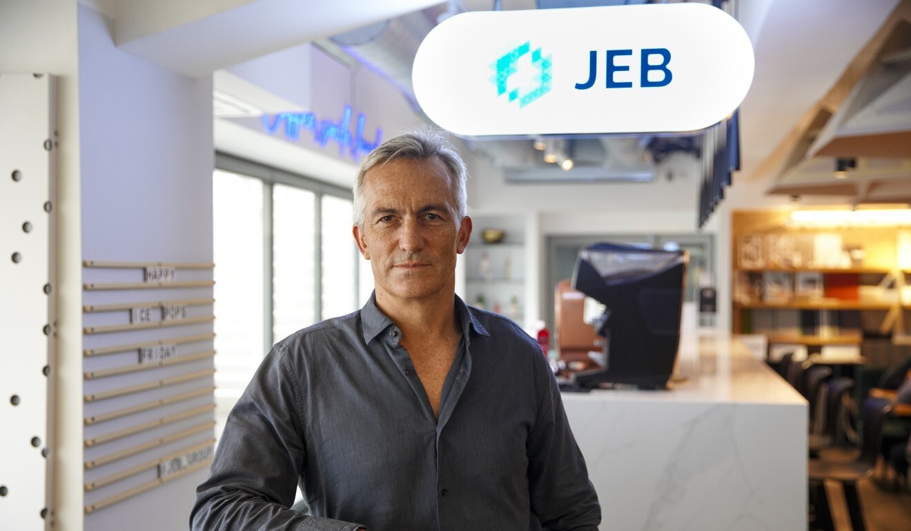 Rob Wall, managing director of JEB Group and Sustainable Office Solutions. Photo: Winson Wong