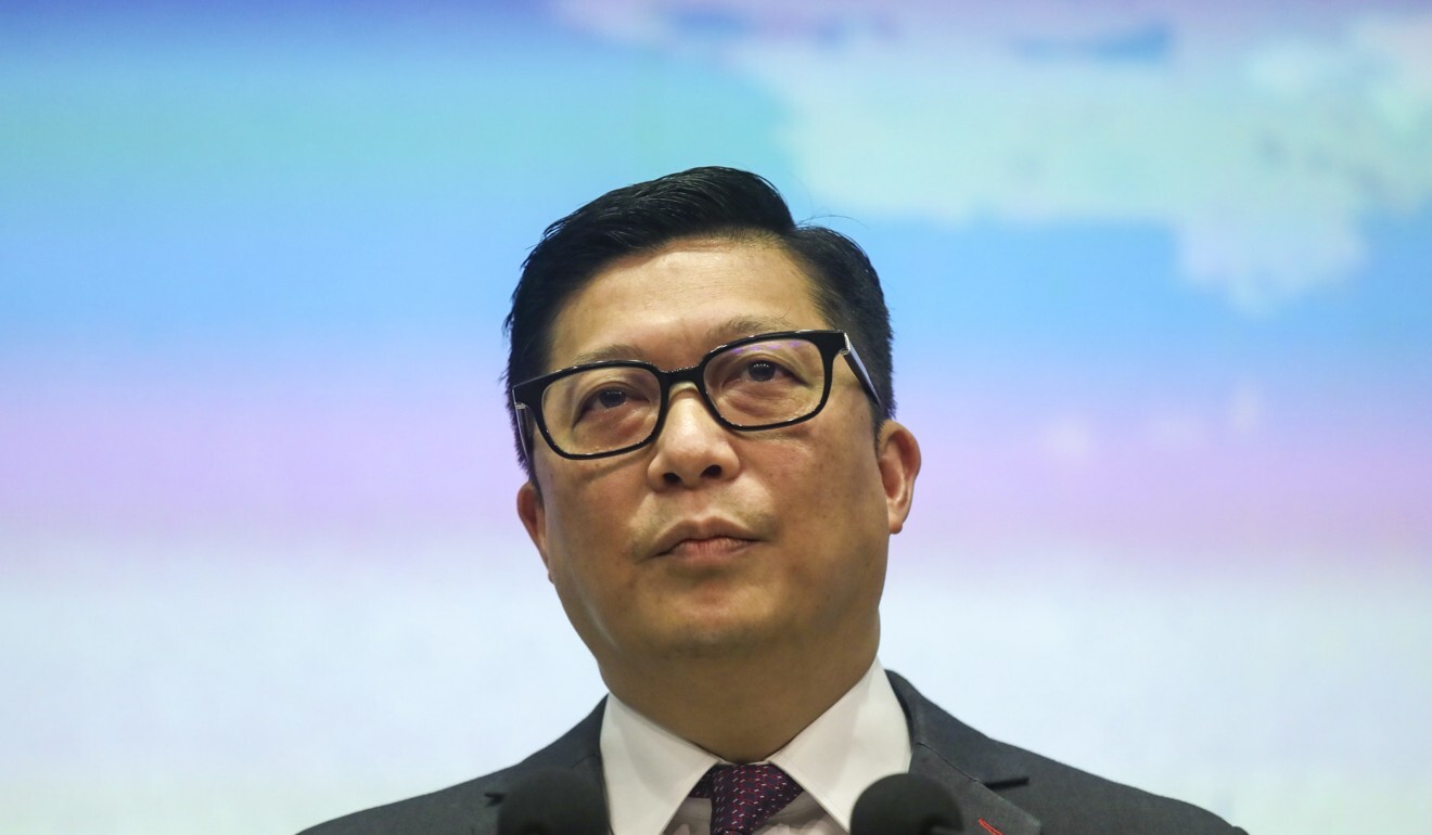 Secretary for Security Chris Tang last week said people in custody on national security charges were trying to build up new forms of resistance via their messages to the outside world. Photo: Jonathan Wong