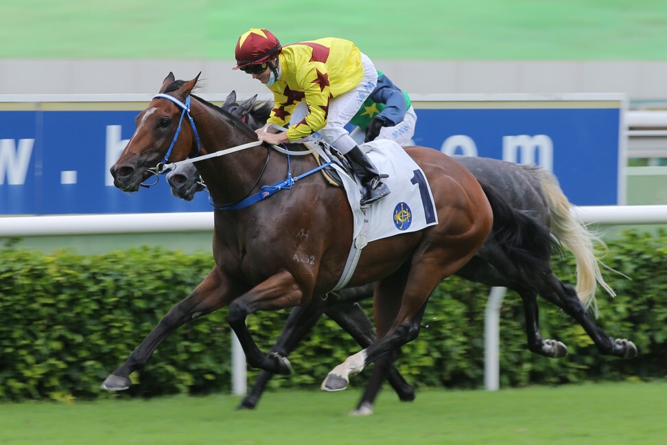 Southern Legend wins at Sha Tin in June.