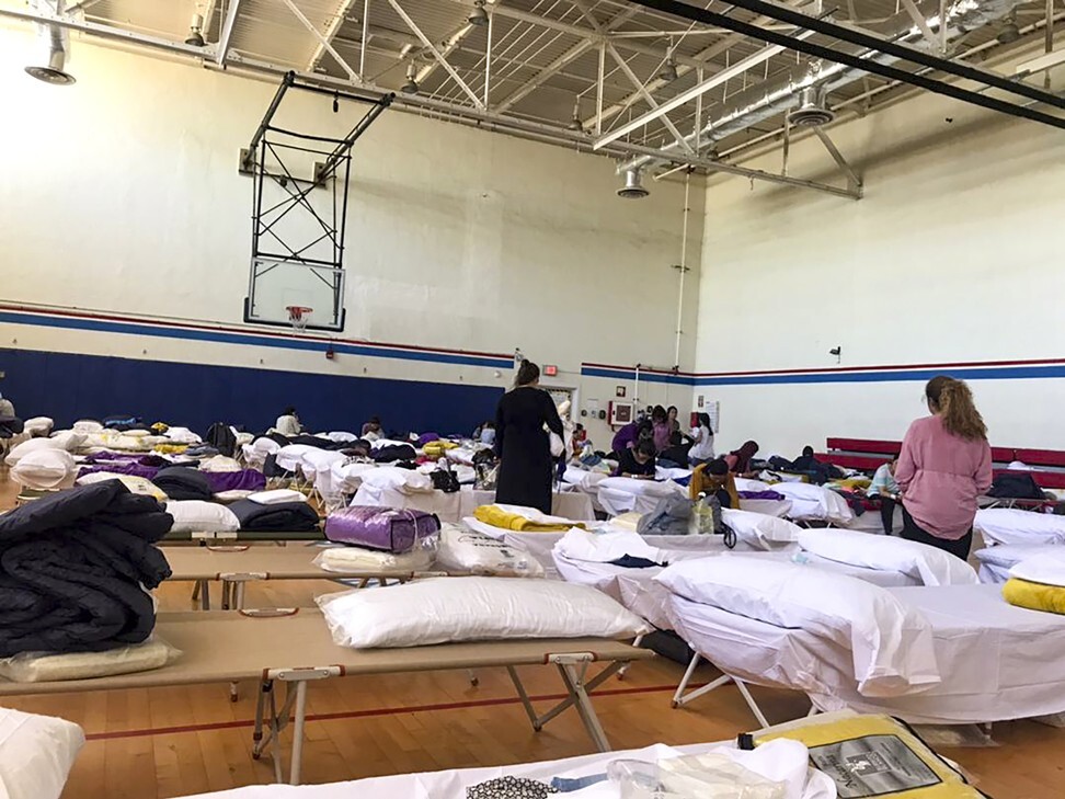 A temporary shelter for refugees in Spain. Photo: Handout