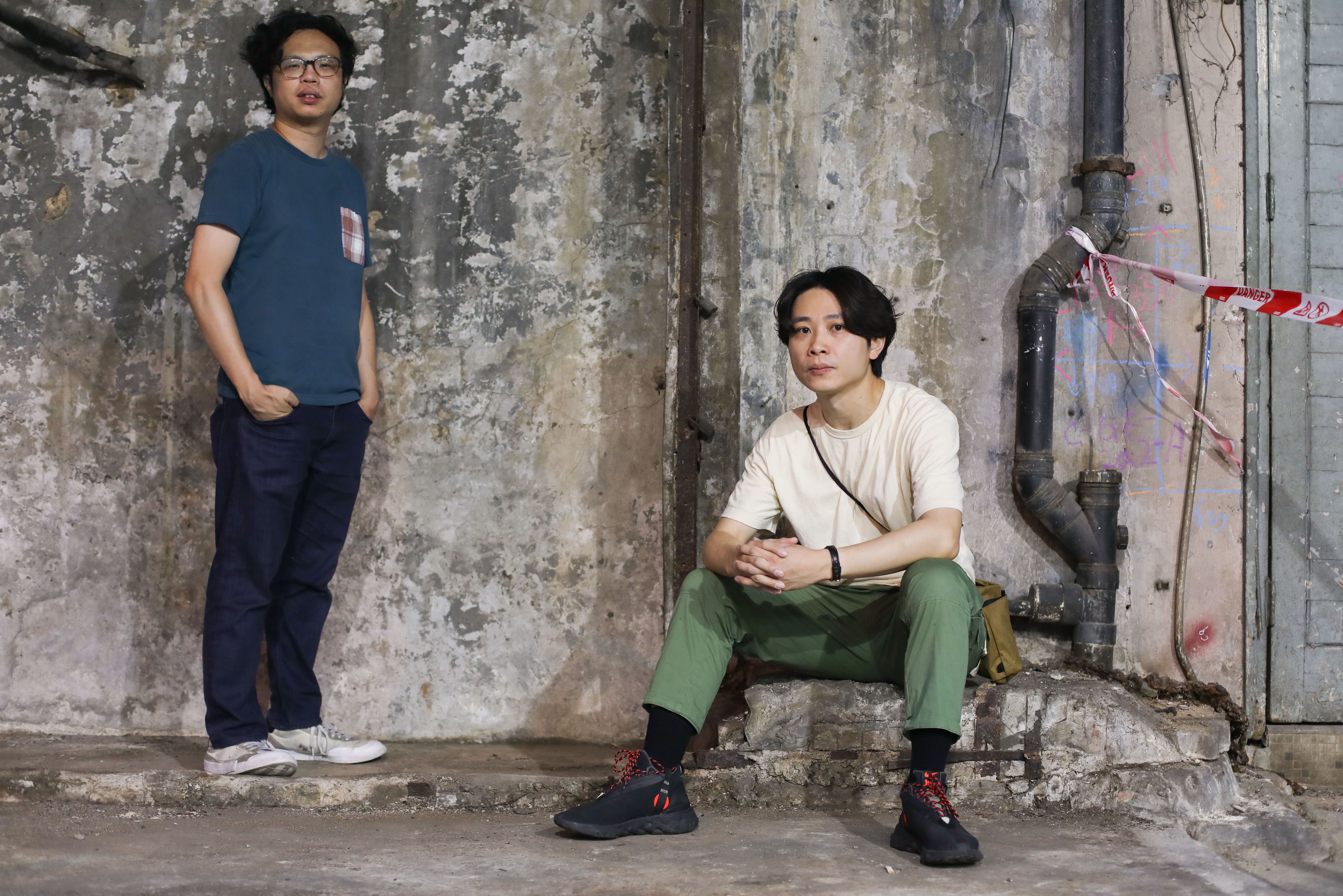 Sampson Wong (left) and Eric Tsang set up the ‘When in doubt, take a walk’ YouTube channel. Photo: Xiaomei Chen