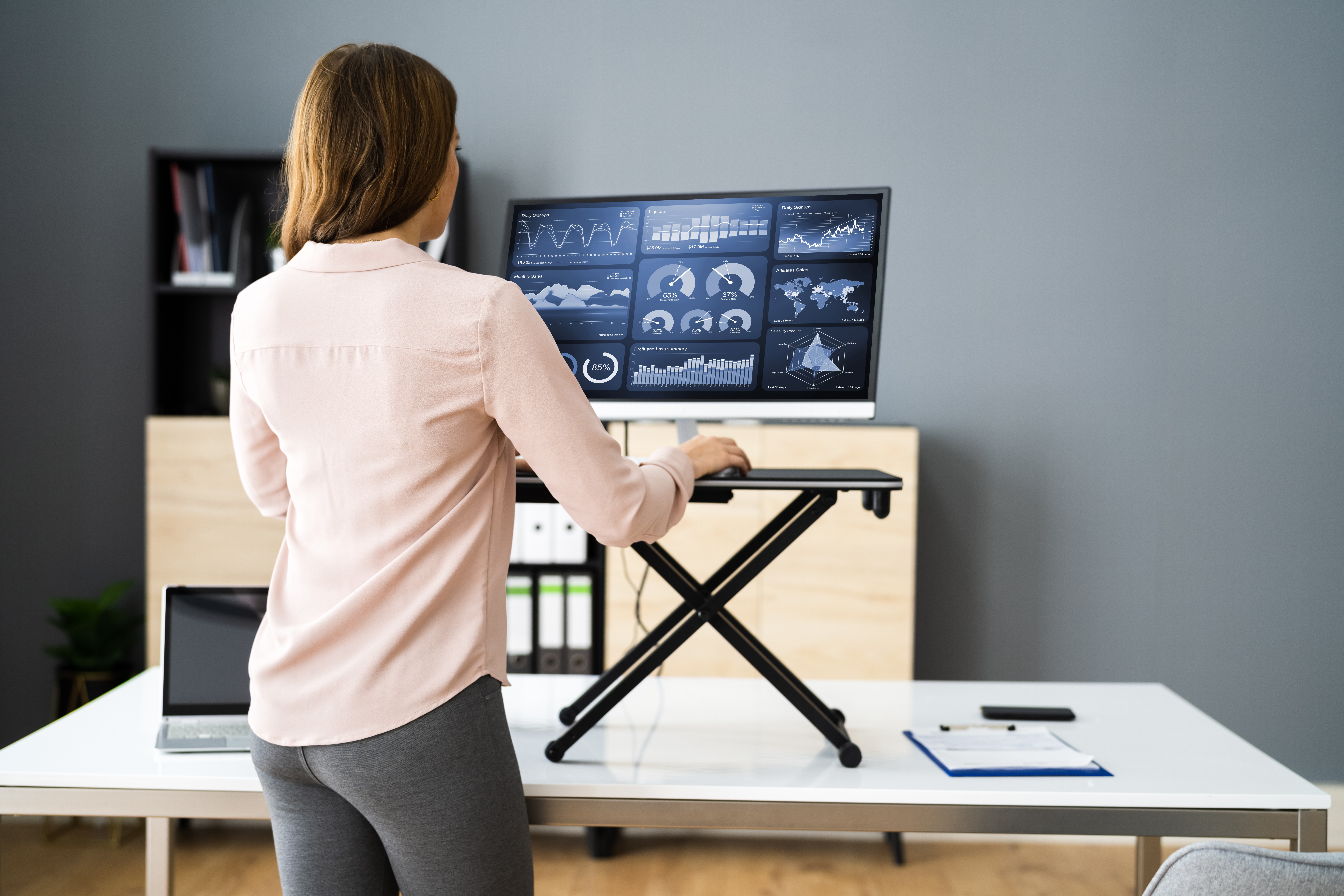 Companies will adopt hybrid or flexible work arrangements, according to a survey conducted by fitness apparel maker Lululemon Athletica. Photo: Shutterstock