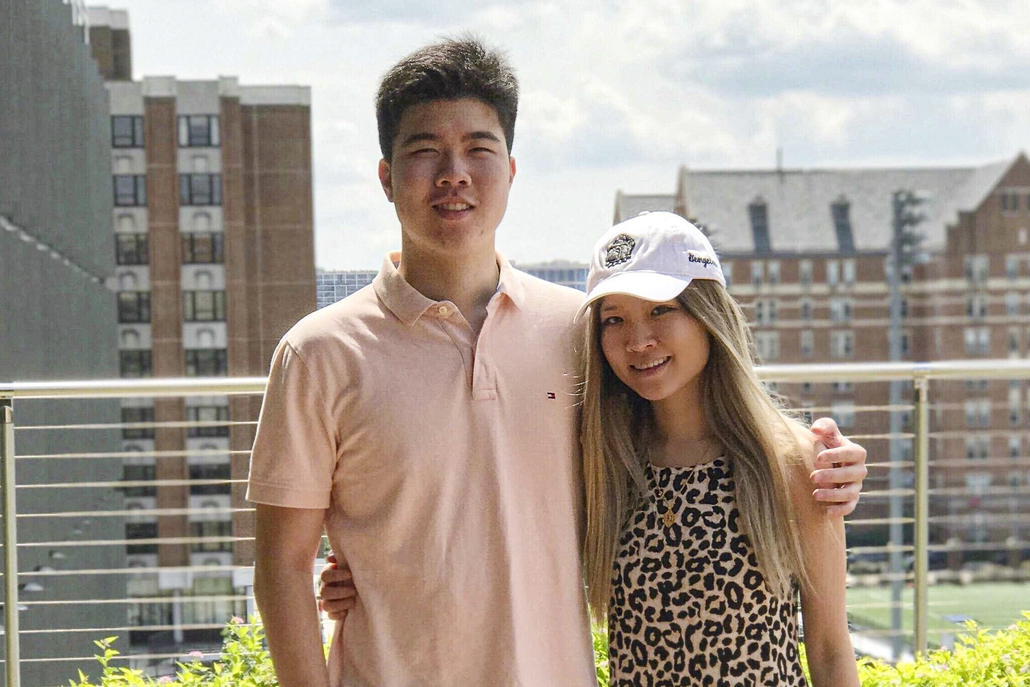 Victor and Cynthia Liu had been prevented from leaving China since June 2018. Photo: Twitter