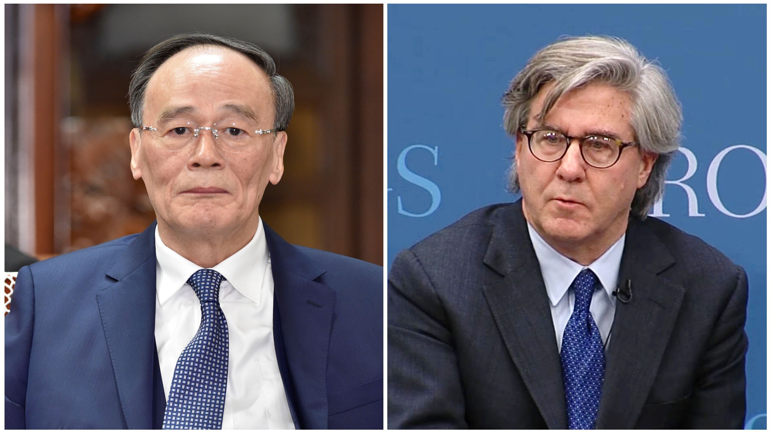 Wang Qishan and John Thornton have known each other since the 1990s. Photo: SCMP Pictures
