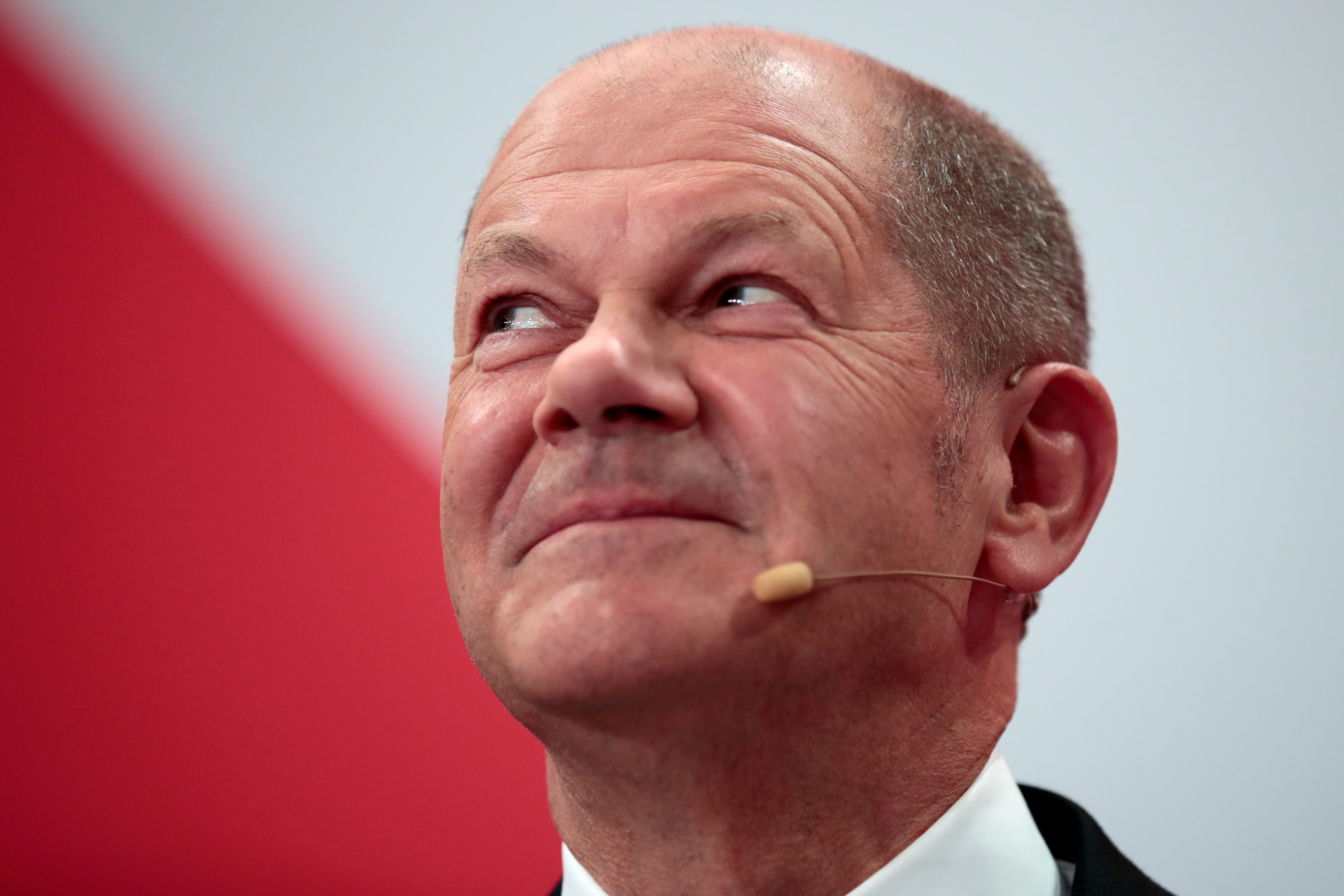 Social Democratic Party’s (SPD) top candidate for chancellor Olaf Scholz. Photo: Reuters