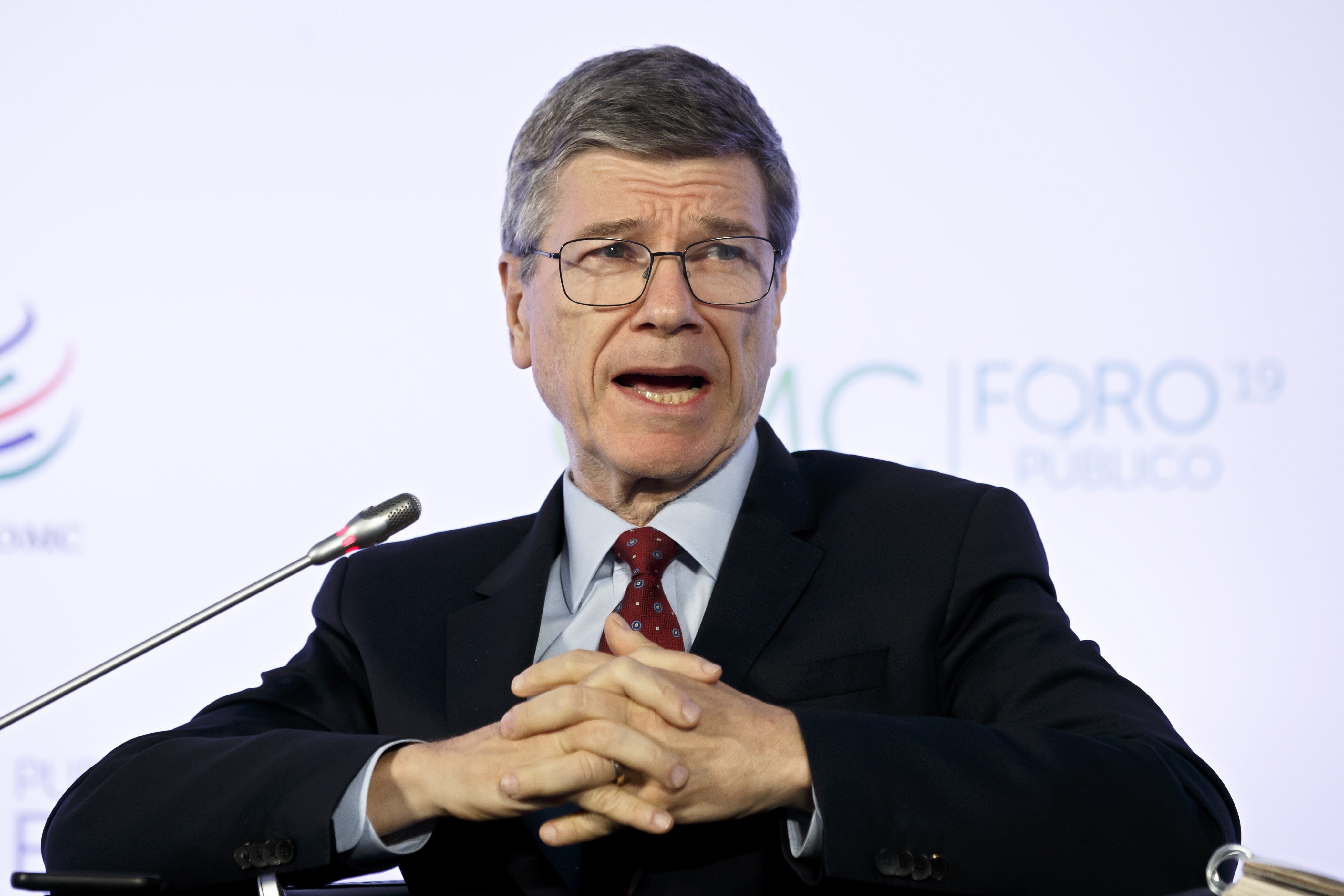 Economist Jeffrey Sachs is chair of the Lancet Covid-19 Commission. Photo: EPA-EFE