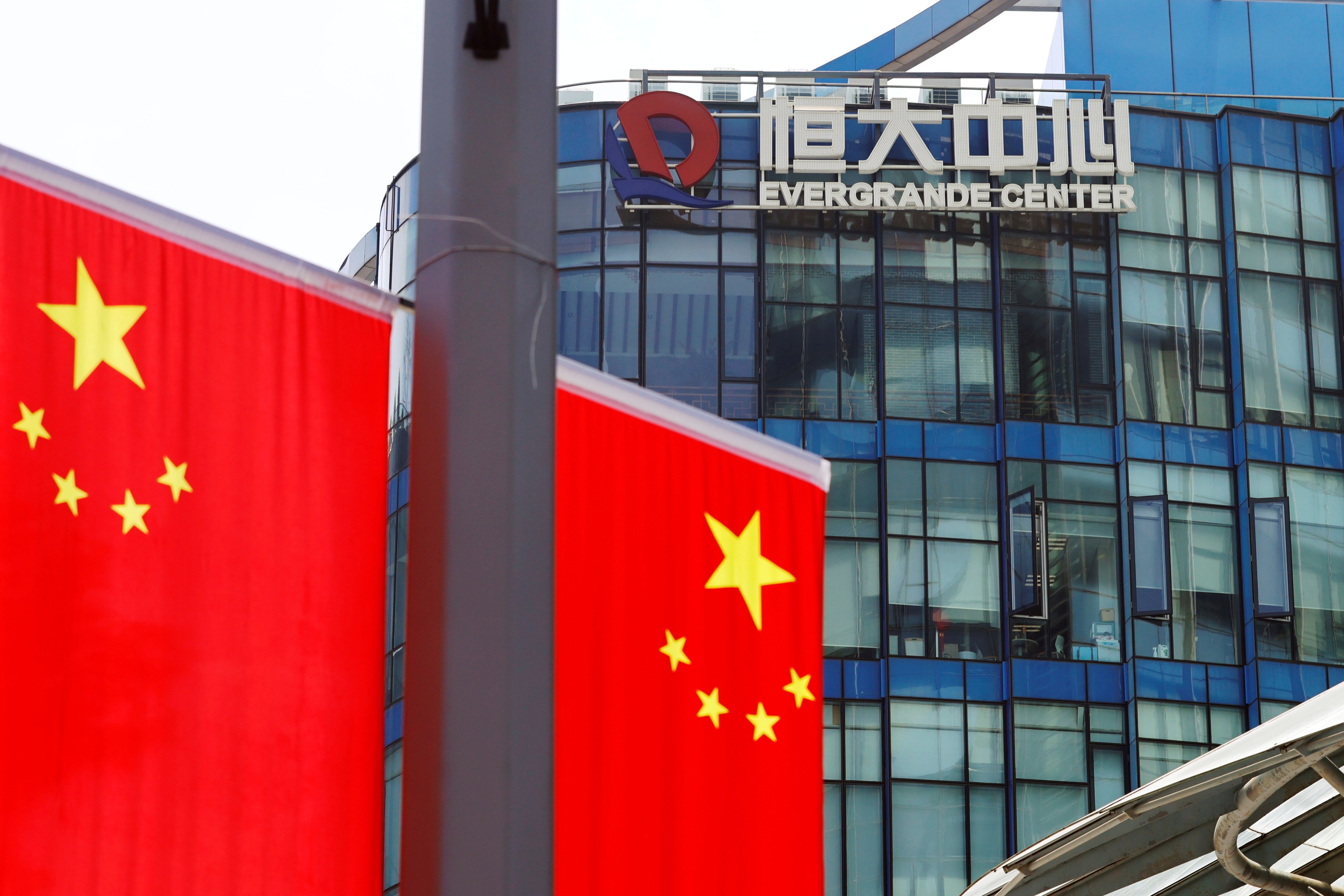 The debt issues of property developer Evergrande have highlighted risks to the Chinese economy. Photo: Reuters