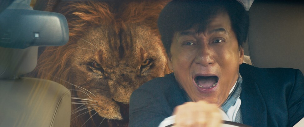 Jackie Chan in a scene from ‘Kung Fu Yoga’. Chan was once a pitchman for Evergrande’s mineral water brand. Photo: Handout