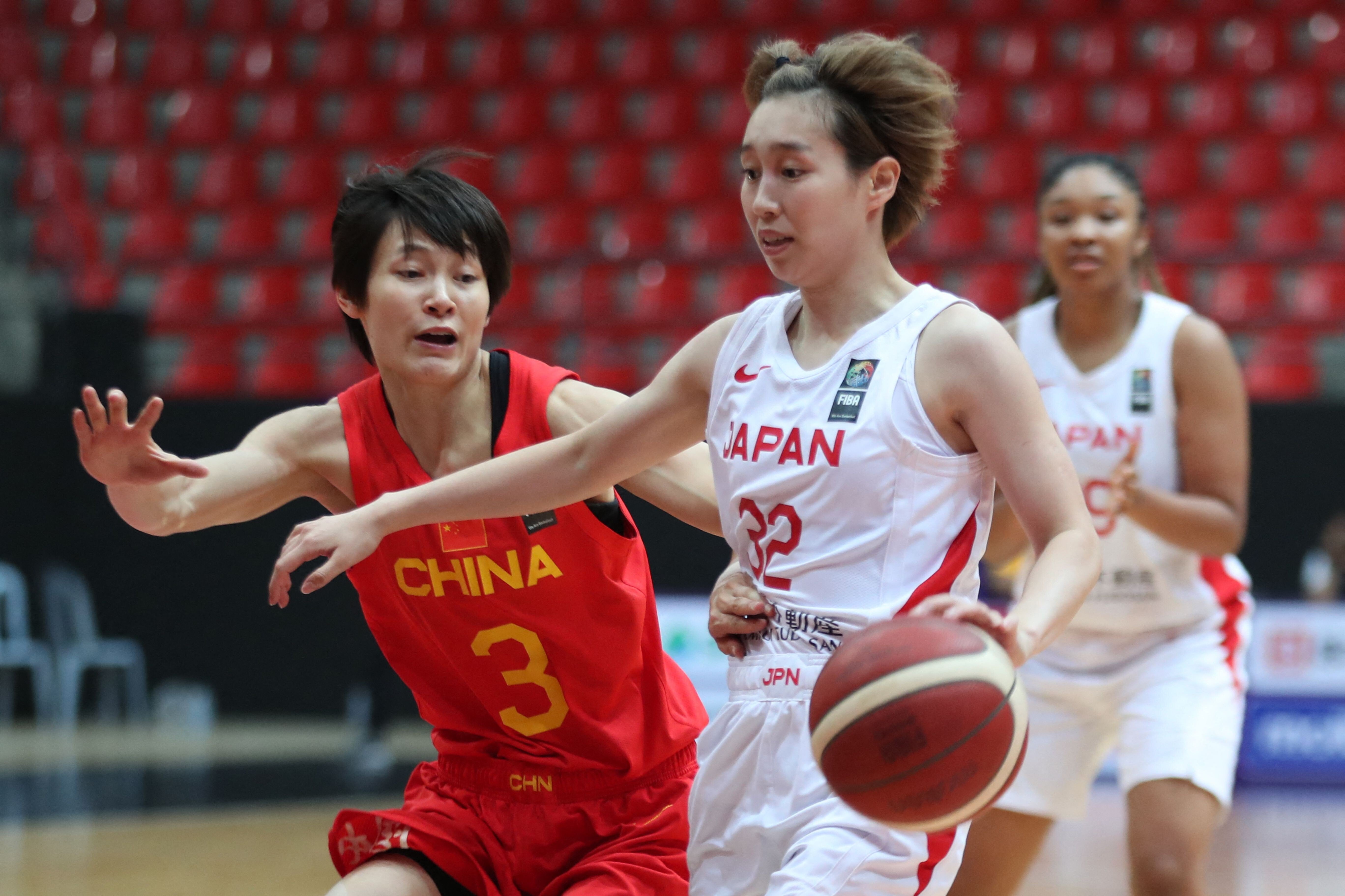 Japan downed China in the final of the FIBA Women’s Asia Cup. Photo: AFP