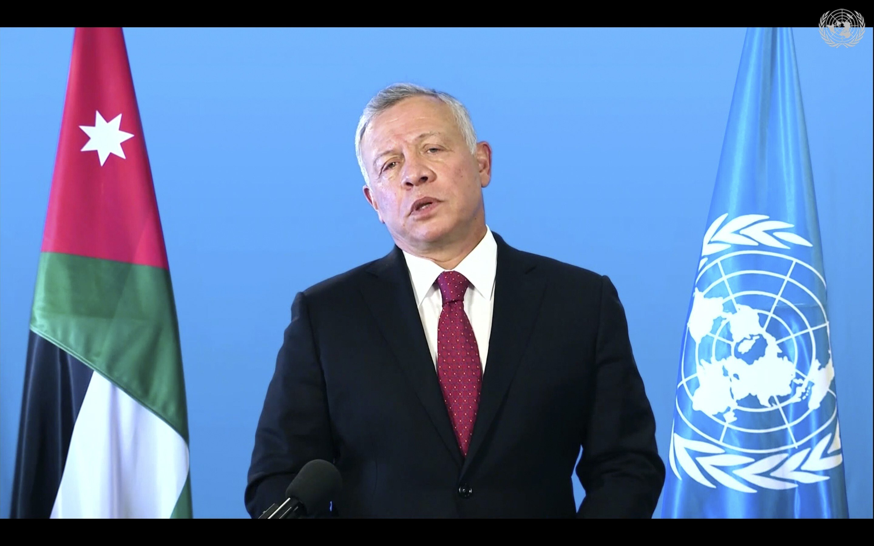 King Abdullah II of Jordan denied any impropriety, citing security needs for keeping the transactions quiet. No public funds were used, the royal court said. Photo: UN Web TV via AP