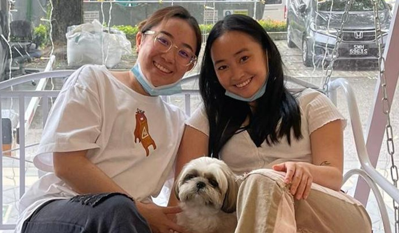 Filipino sisters Keeshia and Ashley Ongsuco live in Singapore. Photo: Handout