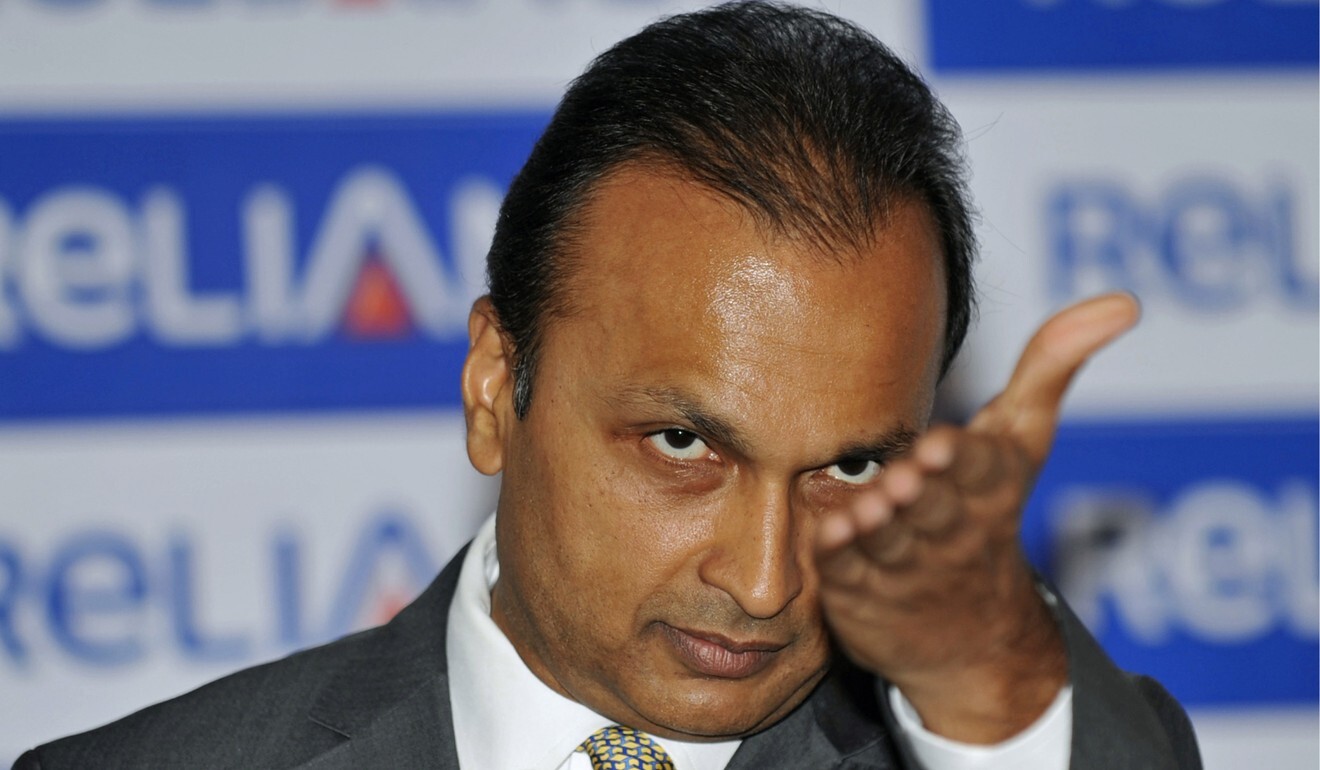 Anil Ambani, chairman of Reliance Group, addresses a press conference in Mumbai in January 2011. Photo: AFP