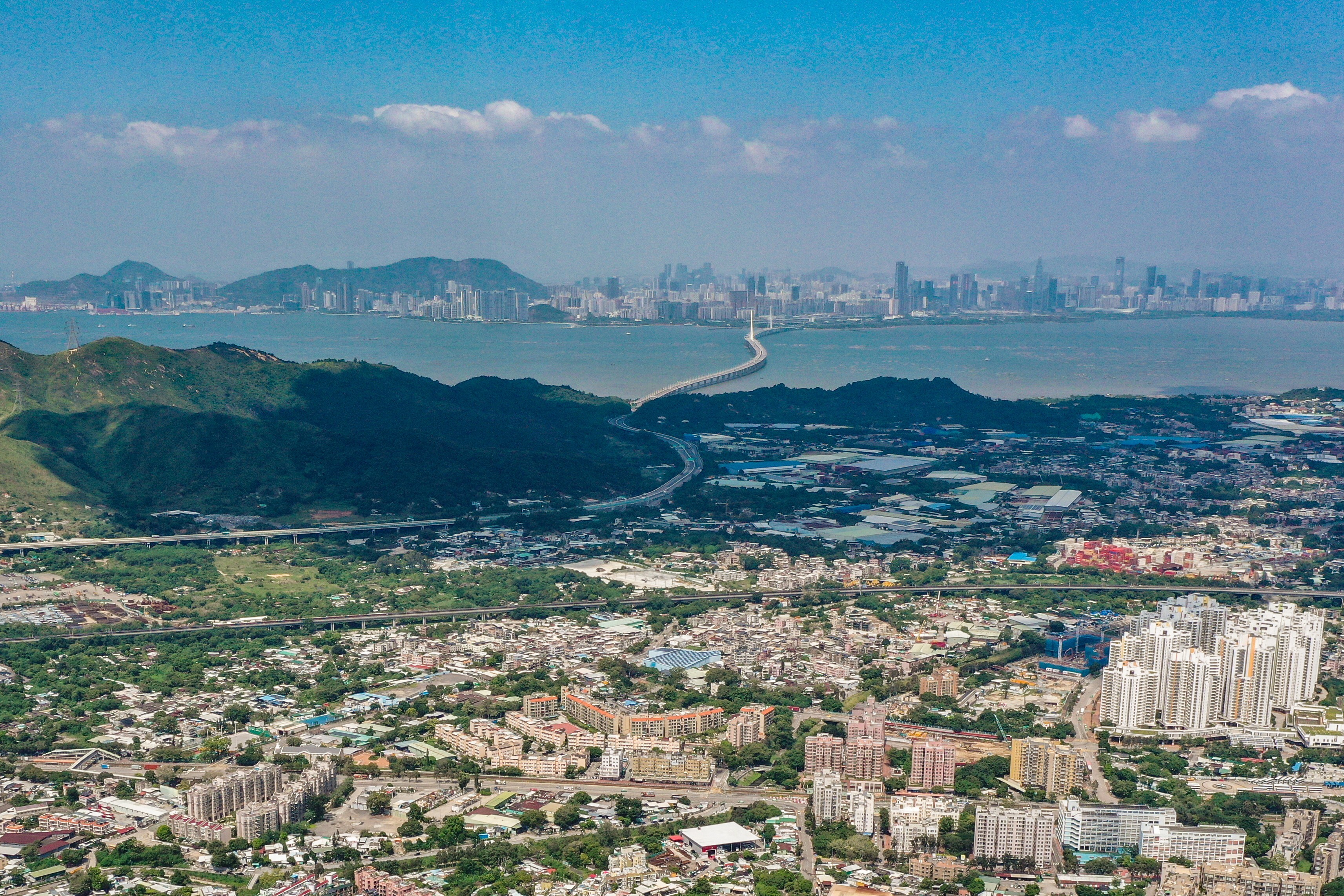 A rail link will be built from Hong Kong’s Hung Shui Kiu to Qianhai across the border. Photo: Winson Wong