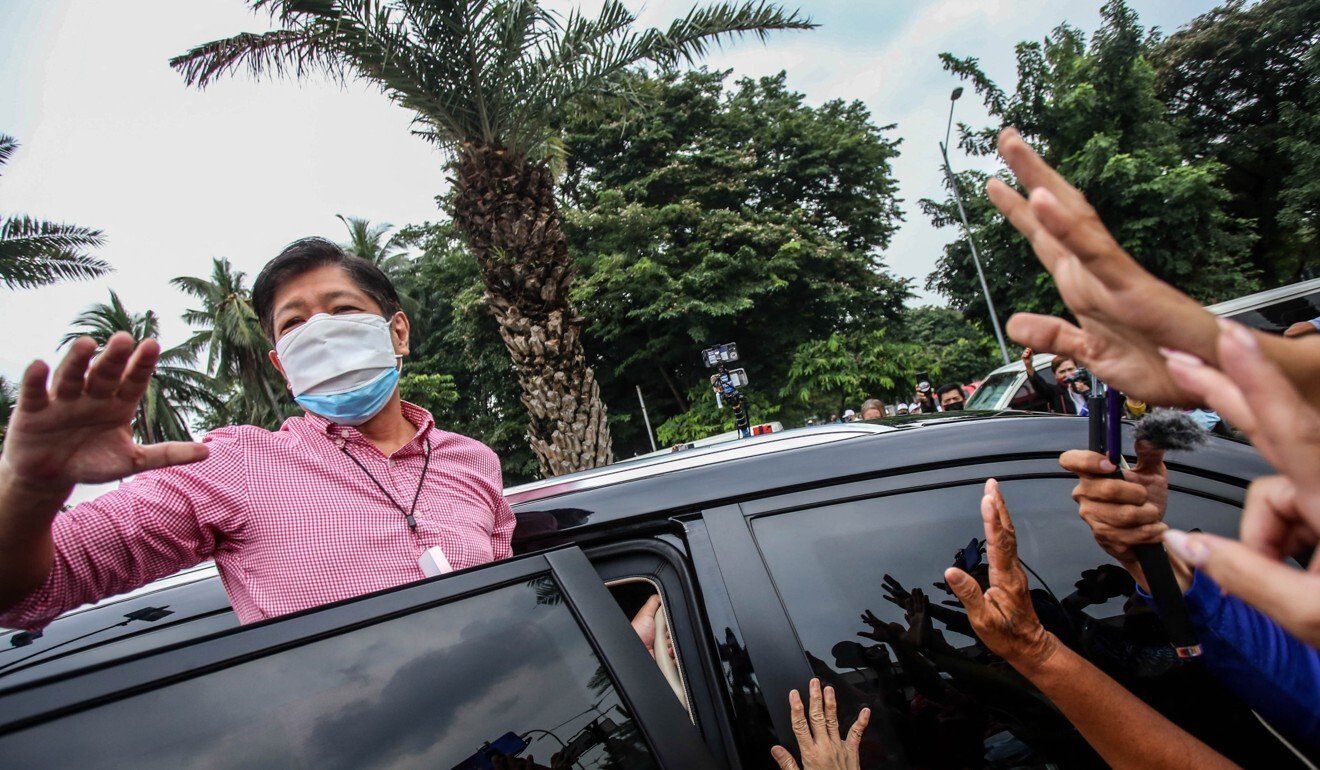 Former Philippine senator Ferdinand ‘Bongbong’ Marcos Jnr. Photo: AFP
