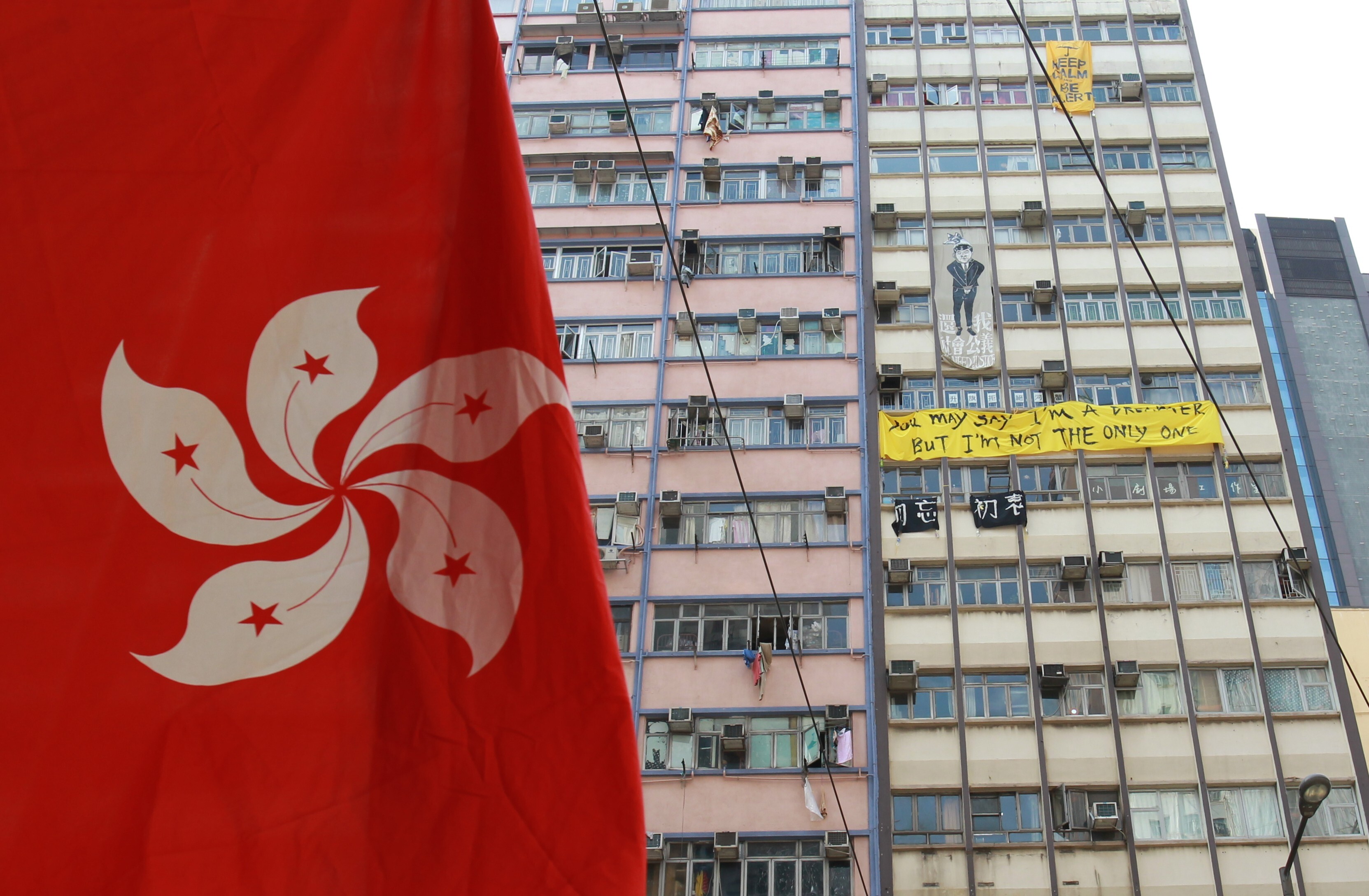 A magazine has described the Fu Tak Building in Causeway Bay, pictured in 2015, as a ‘base of independence’. Photo: SCMP
