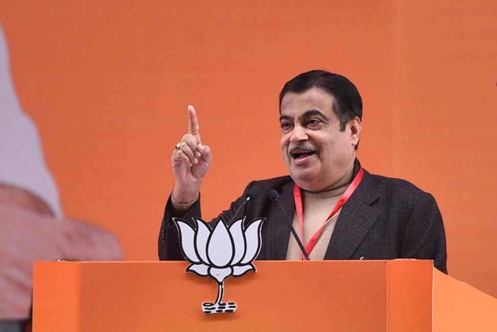 Nitin Gadkari, India’s Minister for Road Transport and Highways, says Tesla must manufacture its electric cars in the South Asian country. Photo: Hindustan Times