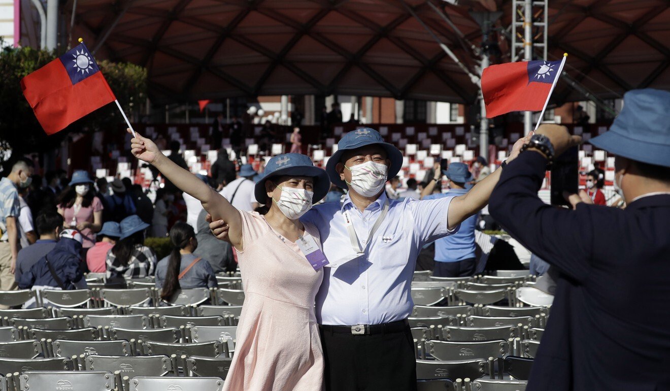 Tsai made the comments at an event to mark the foundation of the Republic of China. Photo: AP