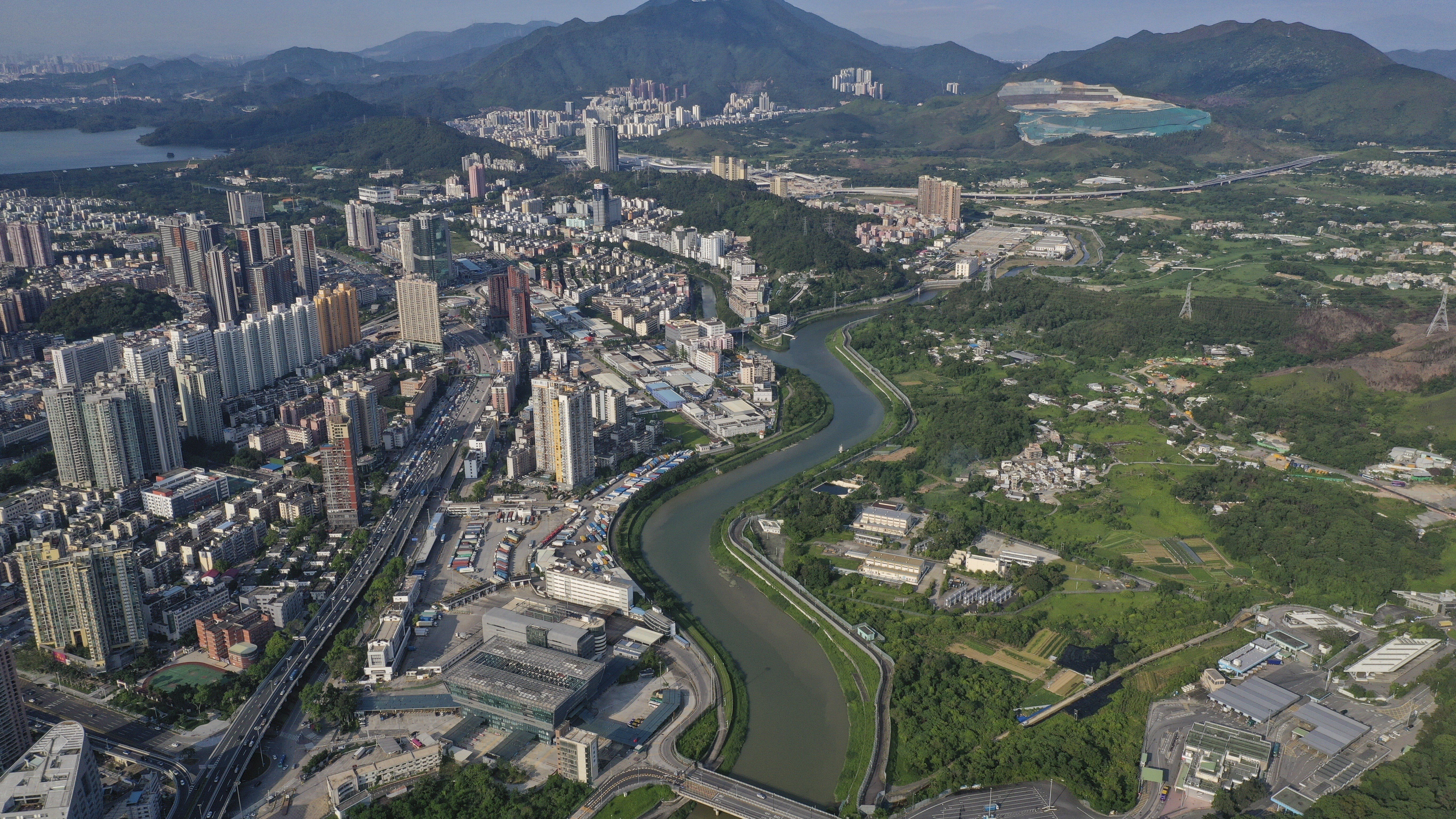 The Northern Metropolis is intended to serve as a strategic growth engine for Hong Kong’s border area with mainland China. Photo: Martin Chan