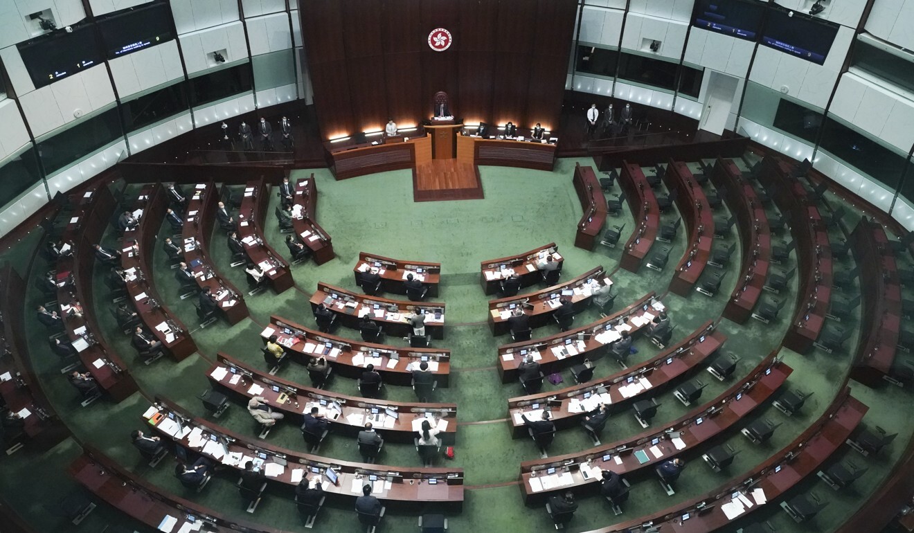 Hong Kong’s Legislative Council passed the bill on Thursday after years of delay. Photo: Felix Wong