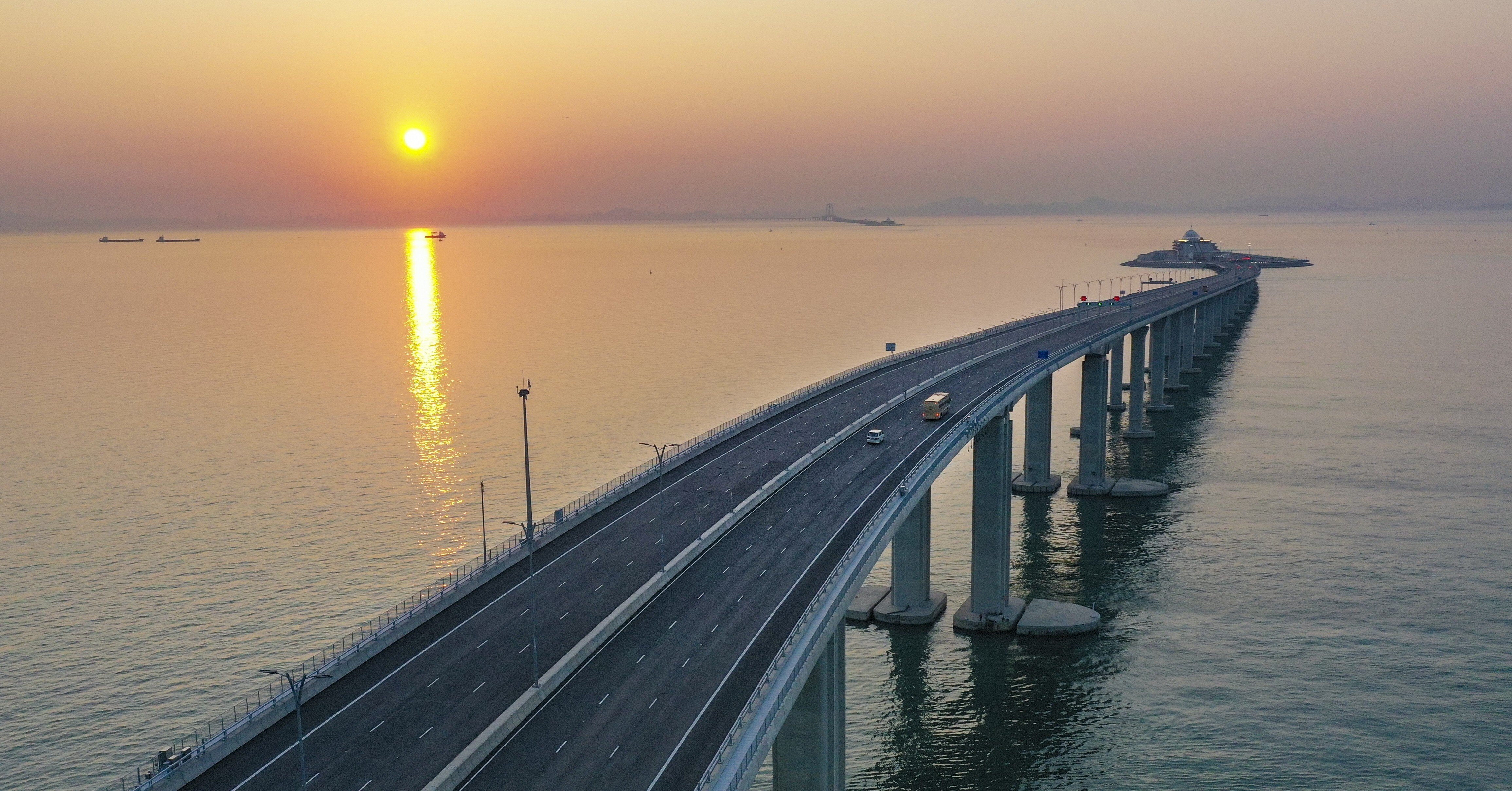 The Hong Kong-Zhuhai-Macau Bridge is one of southern China’s biggest infrastructure projects of recent years. Photo: Winson Wong