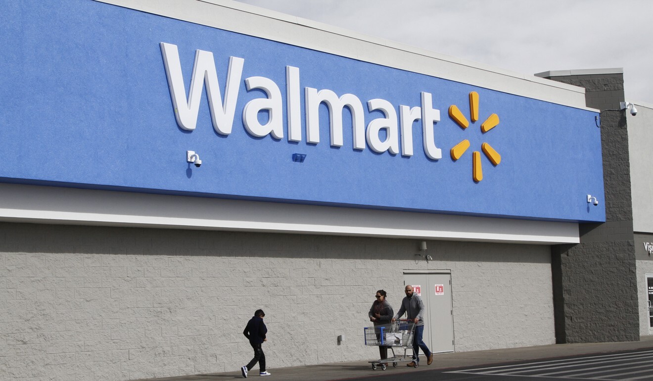 The spray had been on sale in 55 Walmart stores. It has since been removed. Photo: AFP
