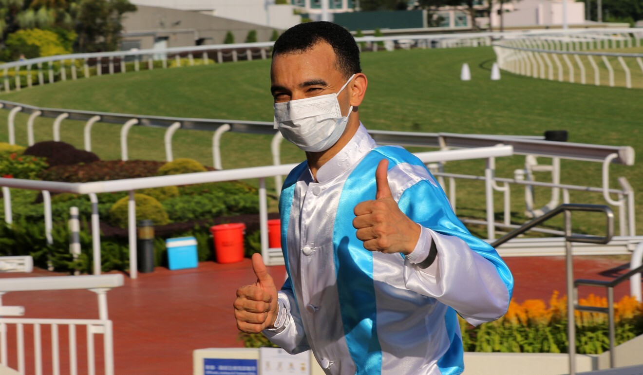 Joao Moreira returns from suspension at Happy Valley on Wednesday night.