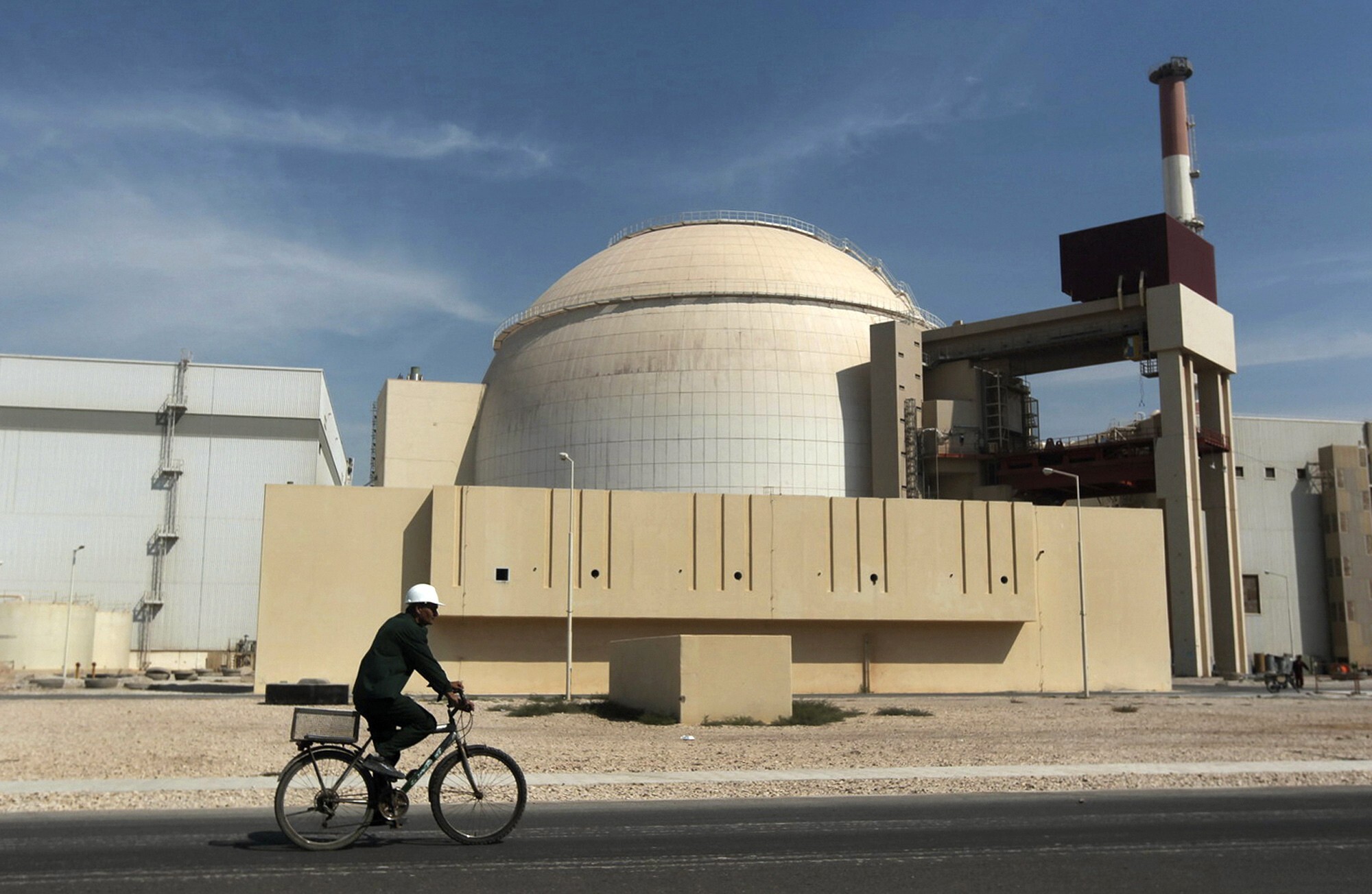 A reactor building at Iran’s Bushehr nuclear power plant. File photo: AP