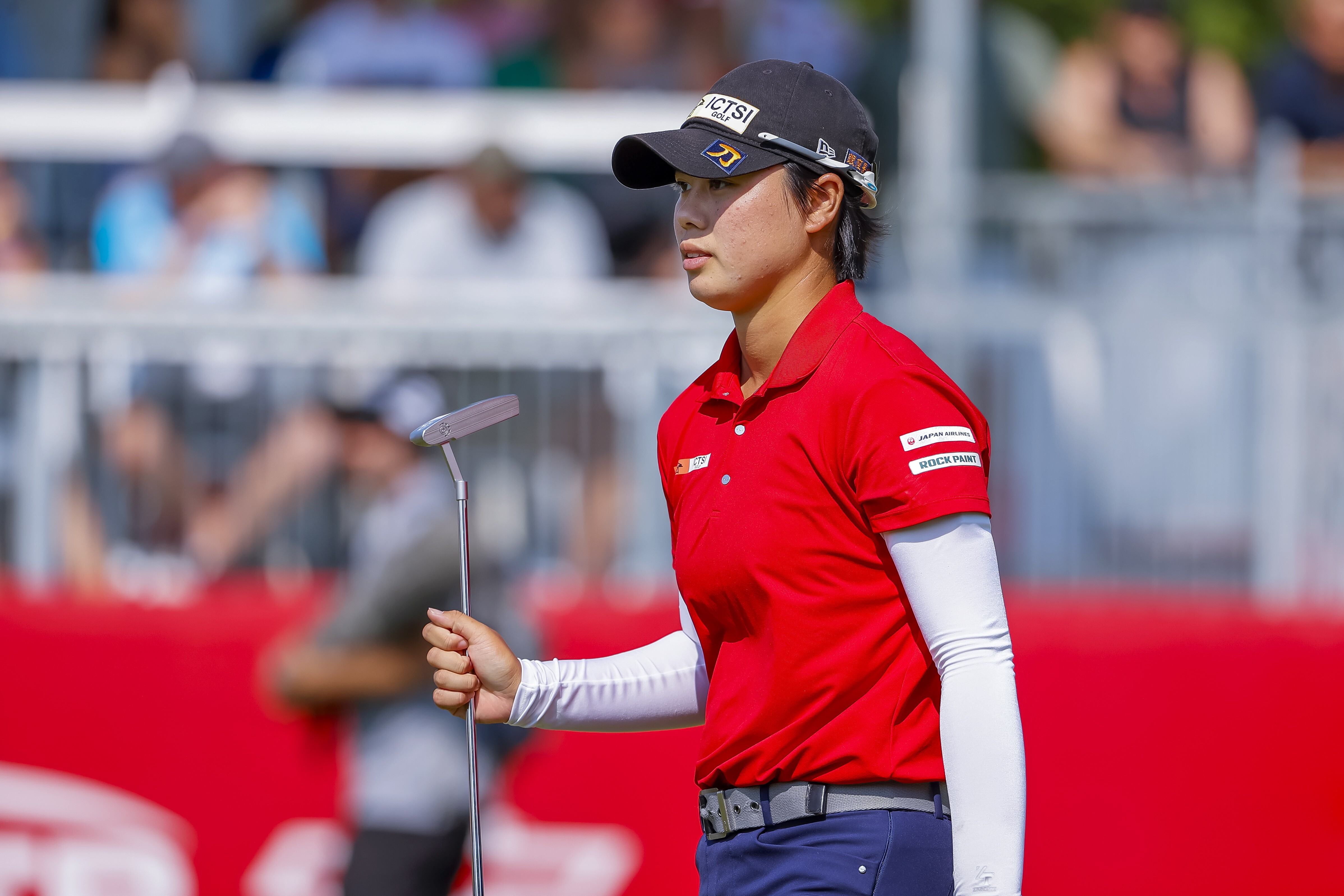 Yuka Saso of the Philippines in action on the LPGA Tour. The 2018 Asian Games gold medallist has said that will choose Japanese citizenship. Photo: EPA