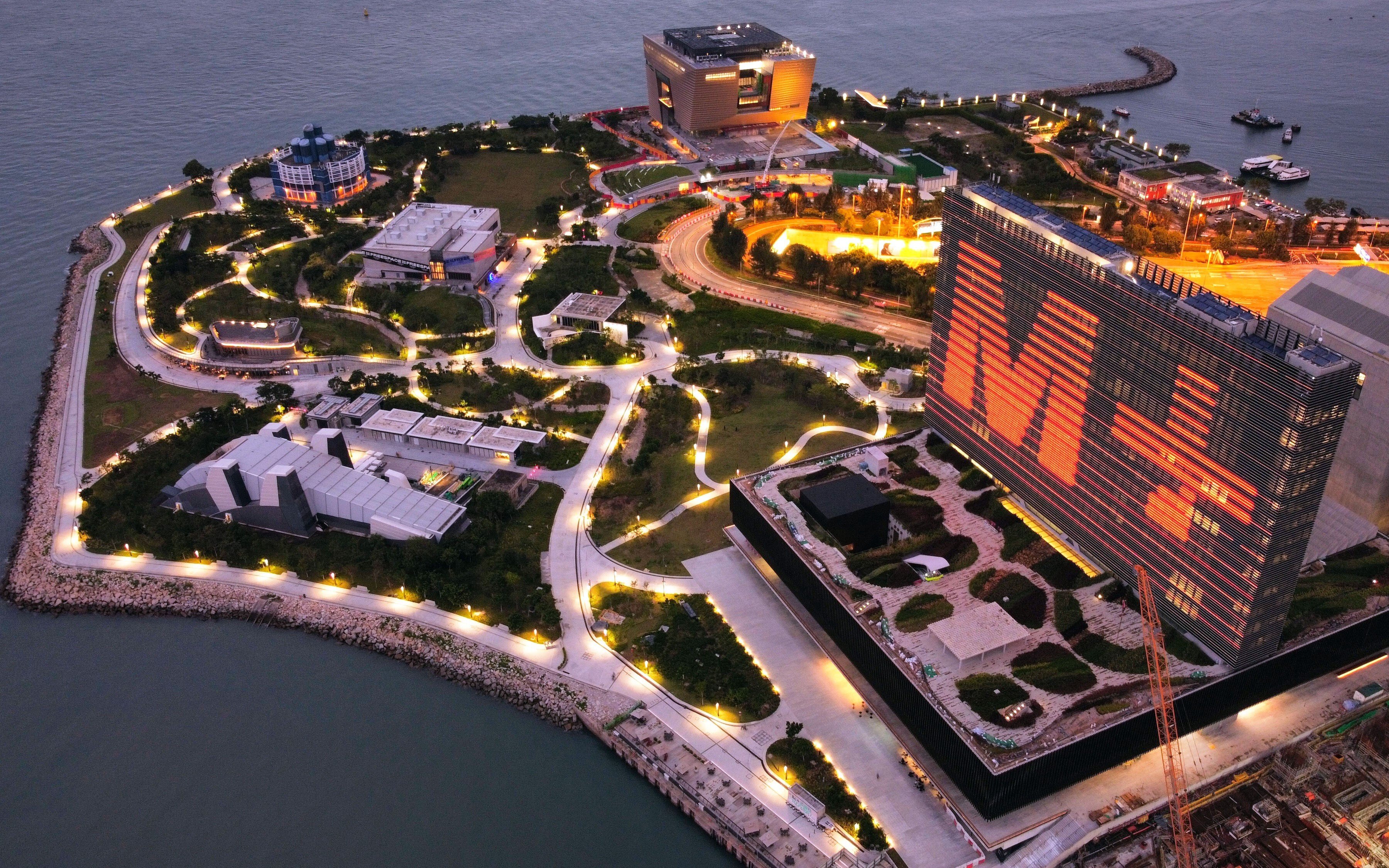 Hong Kong’s M+ museum of visual culture, part of the West Kowloon Cultural District, will open on November 12. Photo: Martin Chan