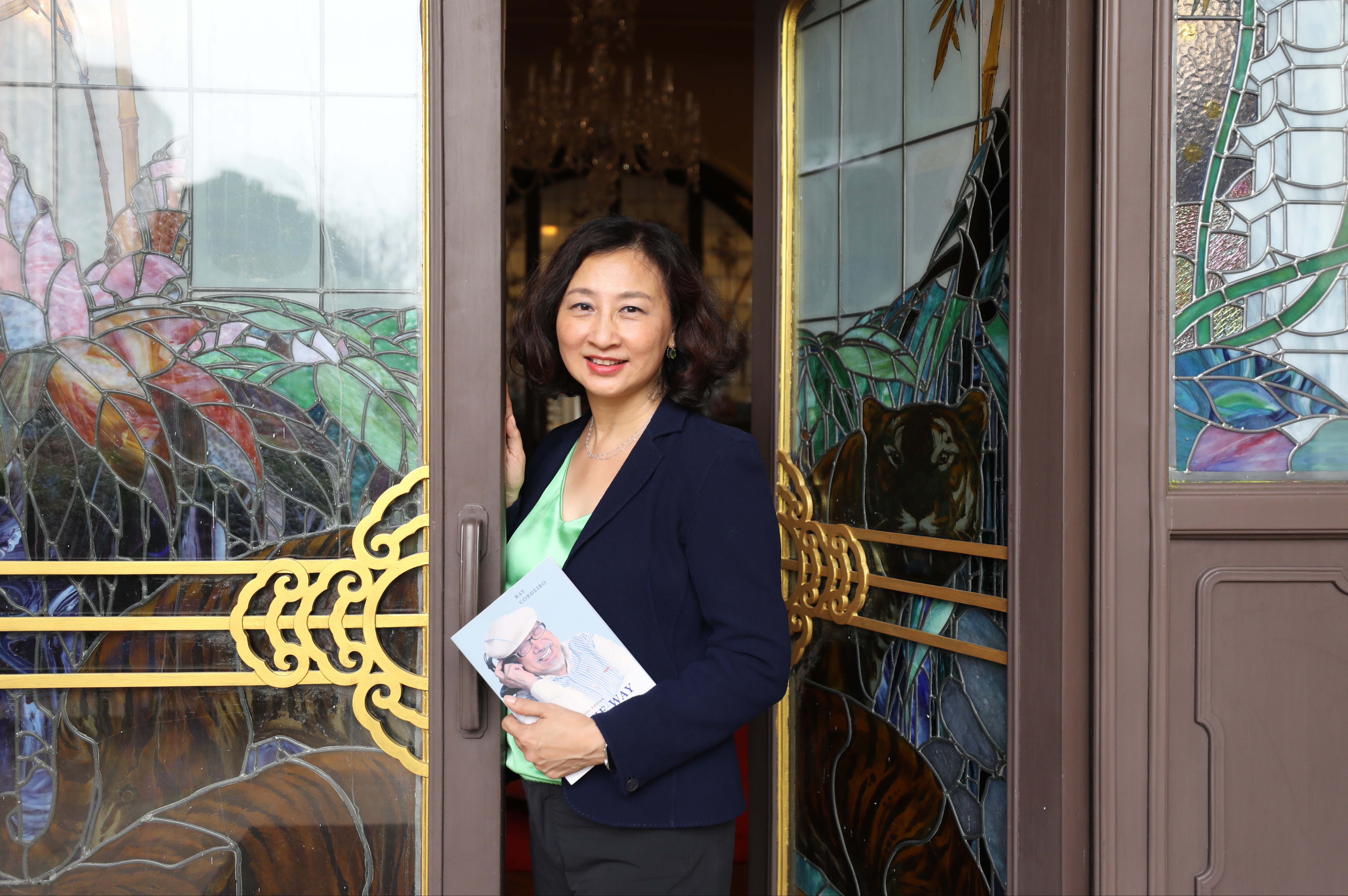 Margaret Leung, founder of Les Beatitudes Foundation, at Haw Par Mansion in Tai Hang. Photo: Xiaomei Chen