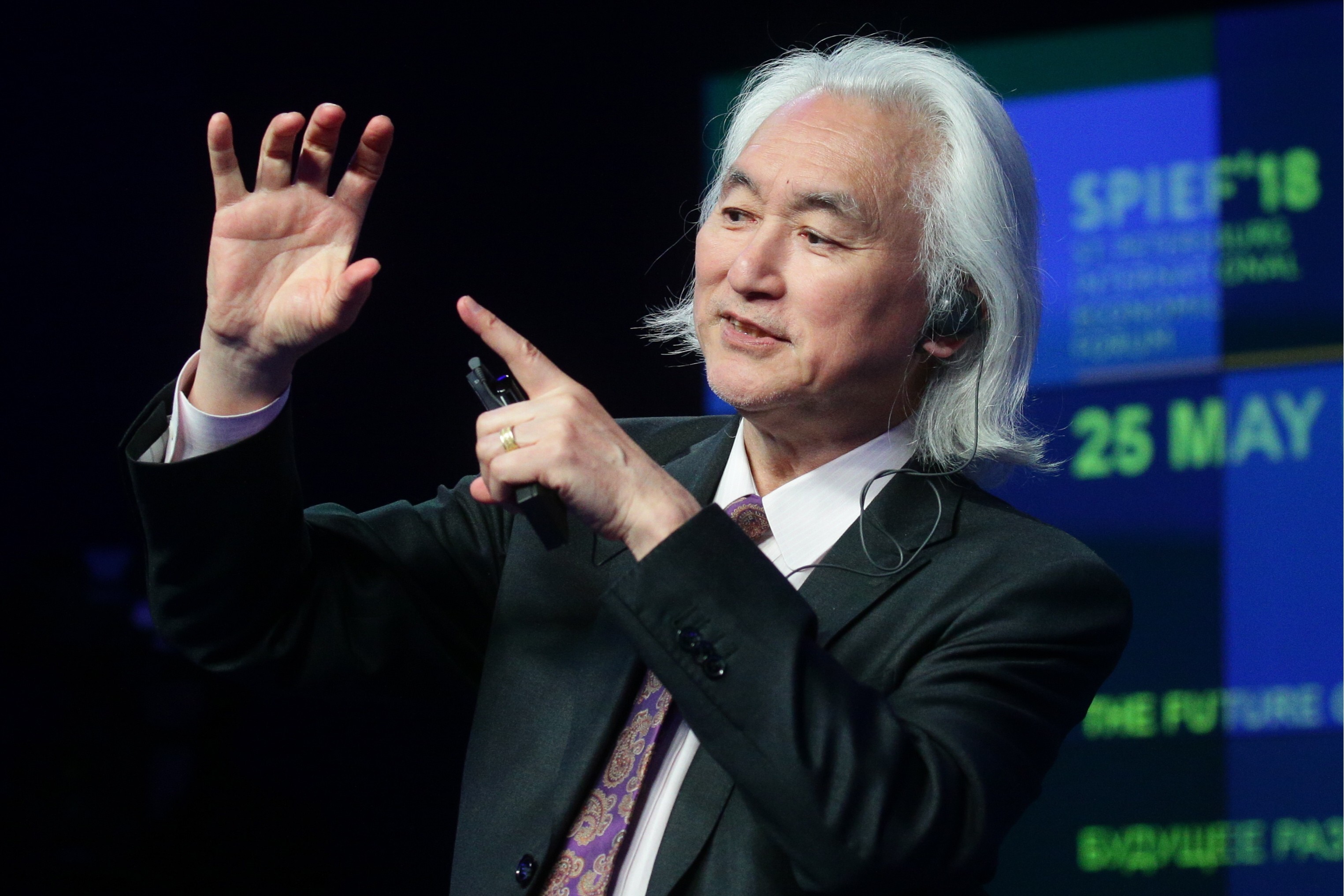 American theoretical physicist Michio Kaku predicts honeymoons on the moon as space travel becomes more accessible to people other than billionaires. Photo: Getty Images