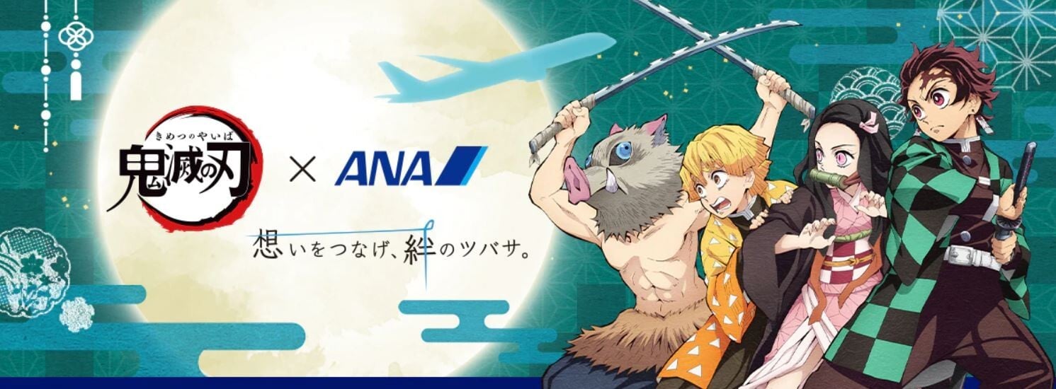 Demon Slayer inspired airplane in Japan thrills anime lovers