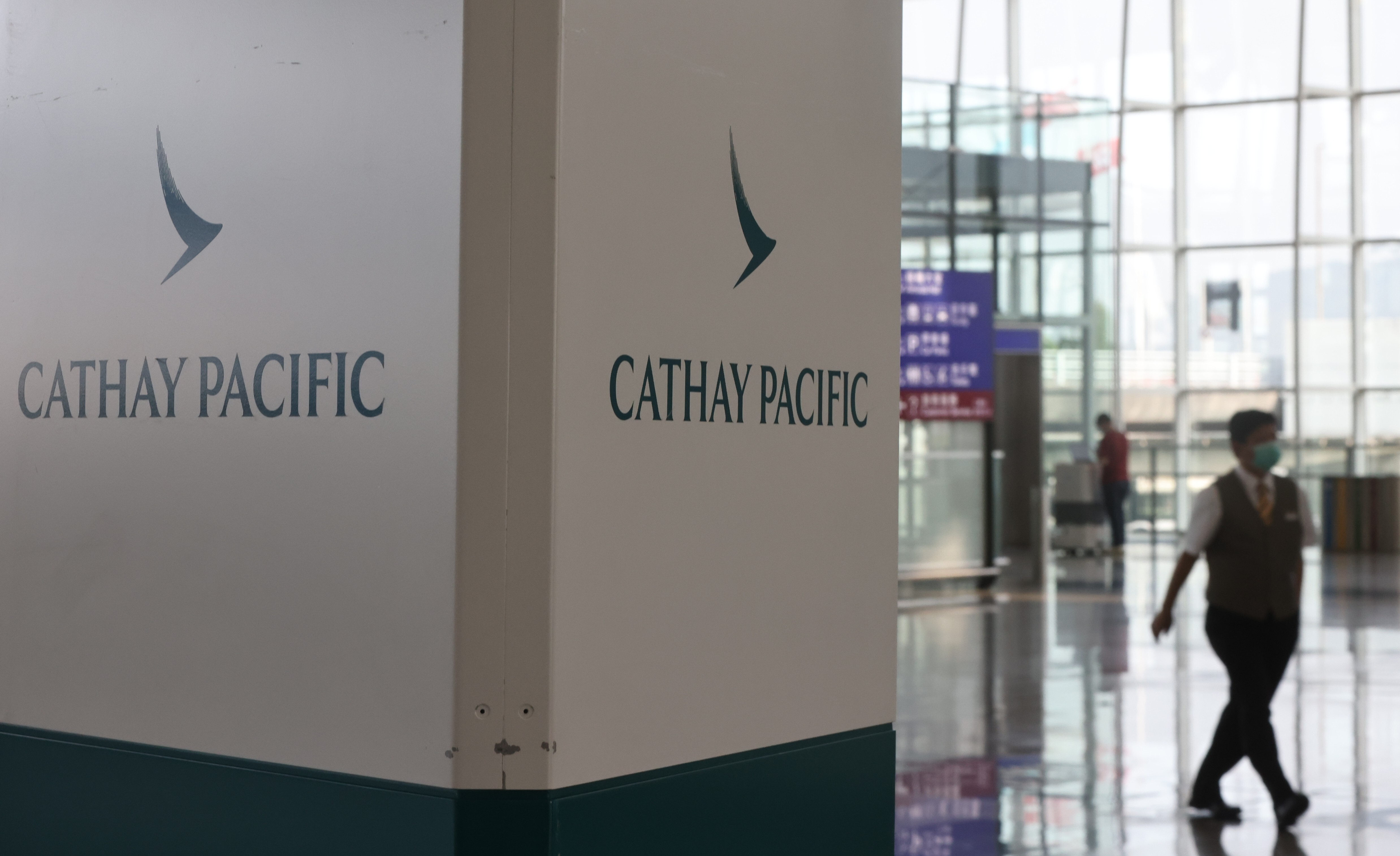 Two Cathay Pacific cargo pilots, including one with a teacher-wife and two children at Discovery Bay International School, returned from Frankfurt testing positive for a strain of the Delta variant. Photo: K.Y. Cheng