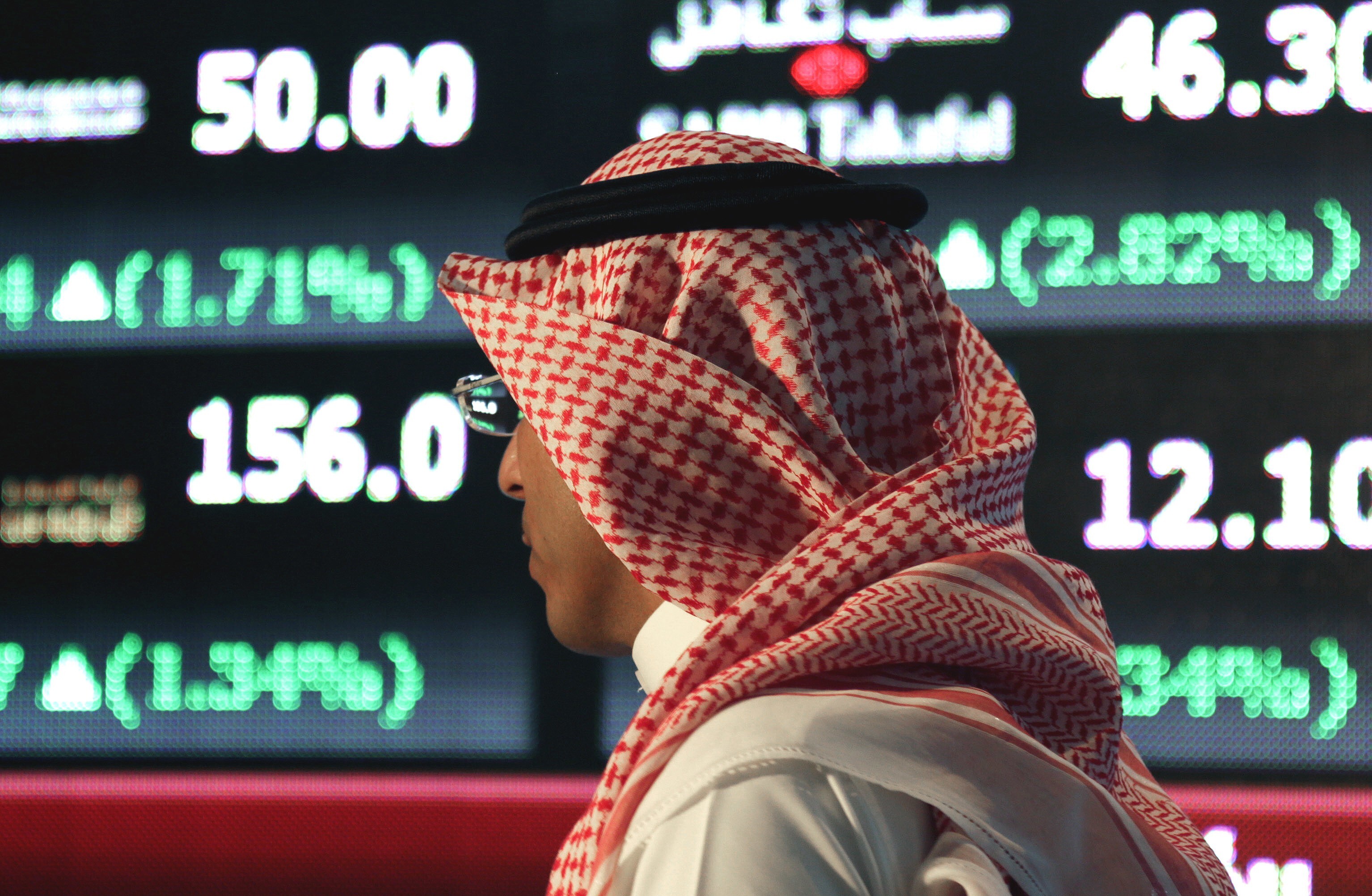 The Tadawul Saudi Stock Exchange in Riyadh on June 15, 2015. Photo: AP.