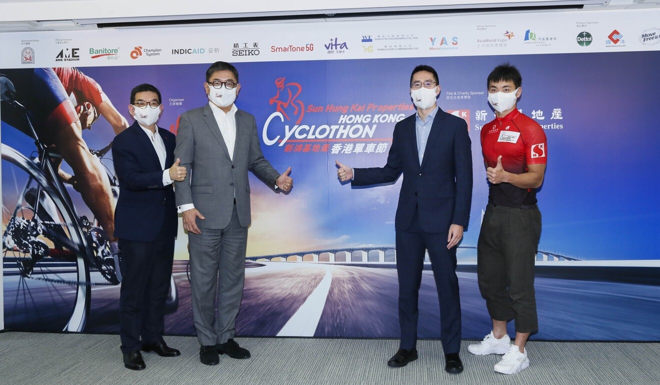 The Cyclothon will take place on the Hong Kong-Zhuhai-Macao Bridge Hong Kong in January. Photo: Tourism Board
