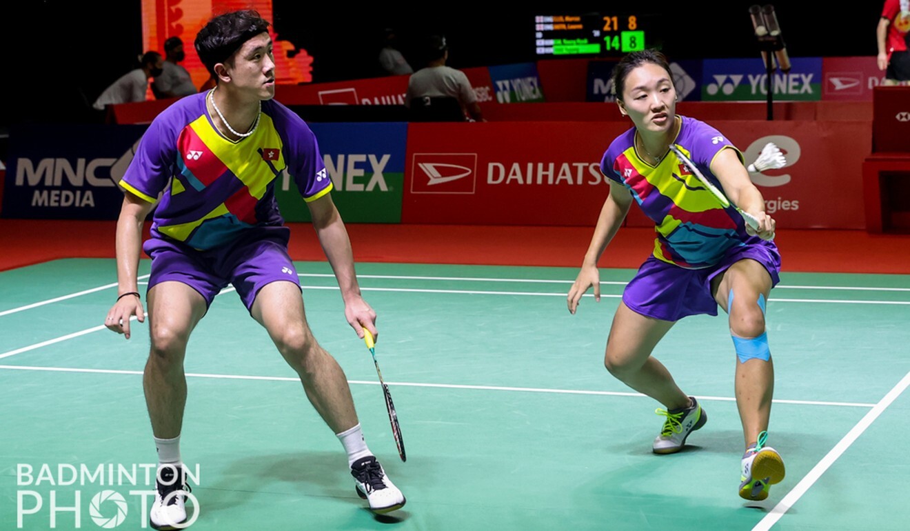 Tang Chun-man and Tse Ying-suet make it to the quarter-finals of the Indonesia Masters in Bali. Photo: Badminton Photo