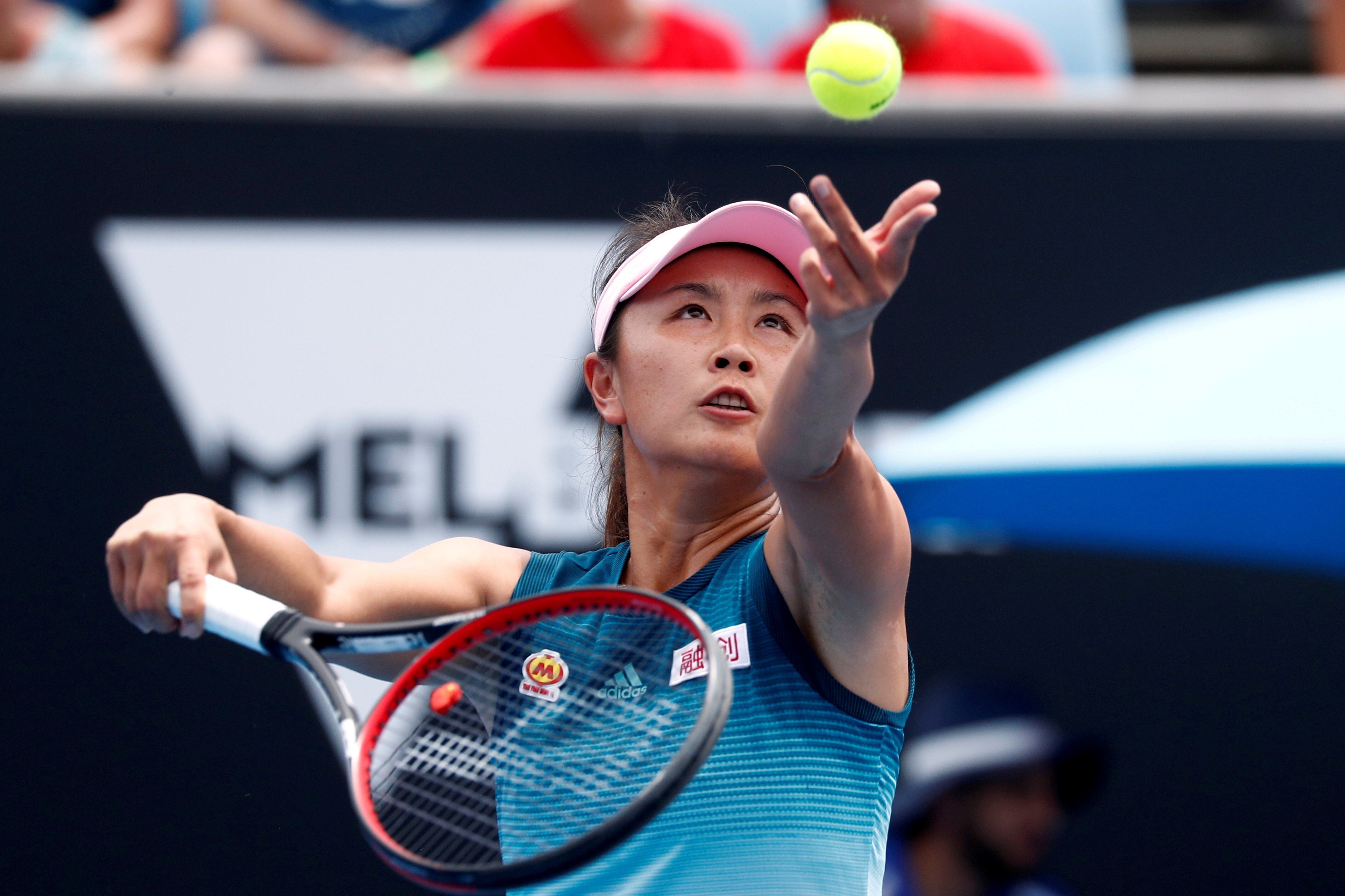 Peng Shuai’s accusations were removed from Chinese social media around 30 minutes after they were posted. Photo: Reuters