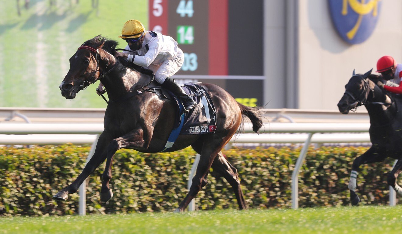 Golden Sixty wins the Hong Kong Mile.