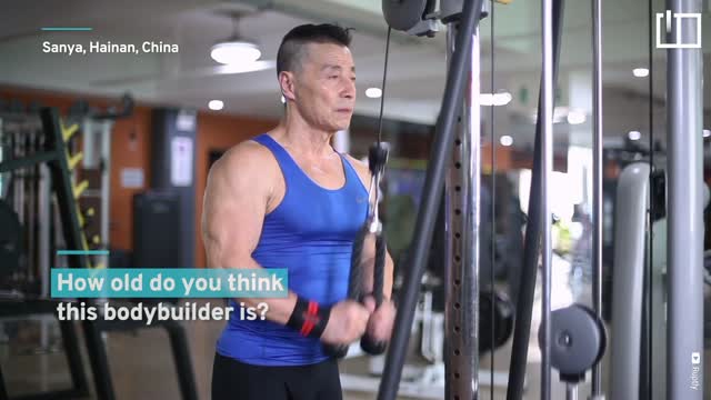 The Chinese bodybuilder who’s 70 and lifts more than you do