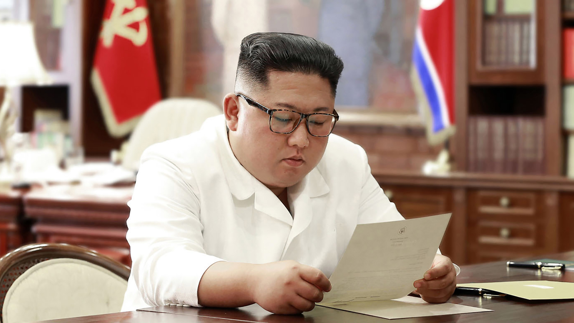 Kim Jong-un praises Trump’s letter as ‘excellent’ amid nuclear deal stalemate