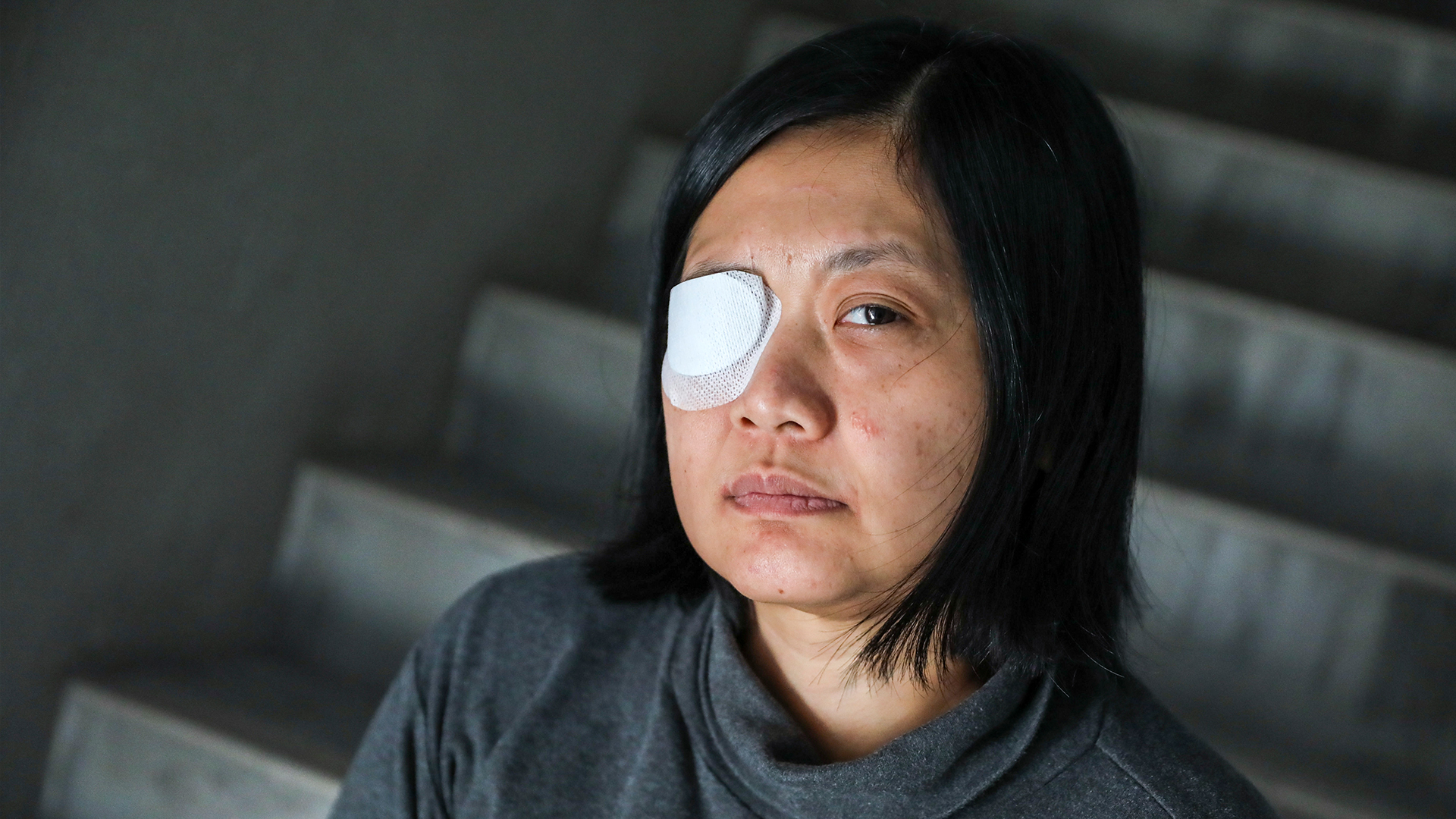Indonesian journalist injured by Hong Kong police projectile calls for ‘justice’
