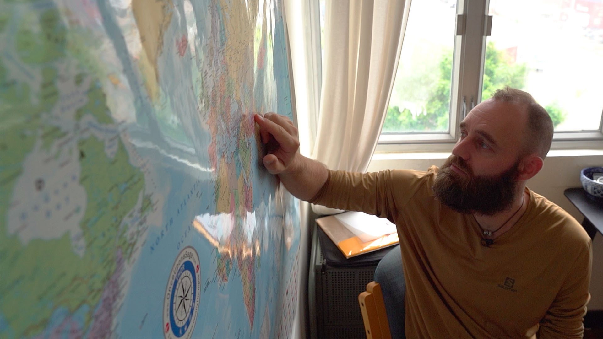 He wanted to visit every country in the world without flying, the pandemic stranded him in Hong Kong