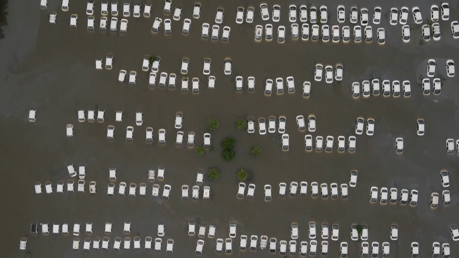 Heavy rain submerges homes and farmland around the Indian capital, New Delhi