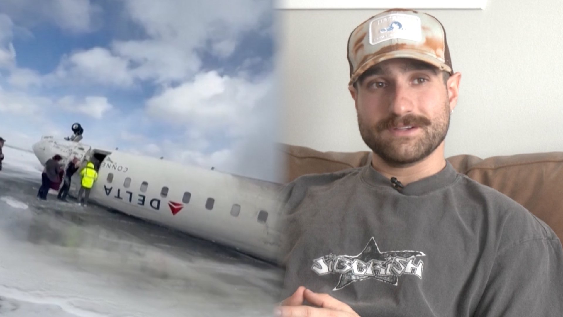 Dramatic new video of Toronto crash as survivor recalls ‘insane’ moment Delta jet rolled